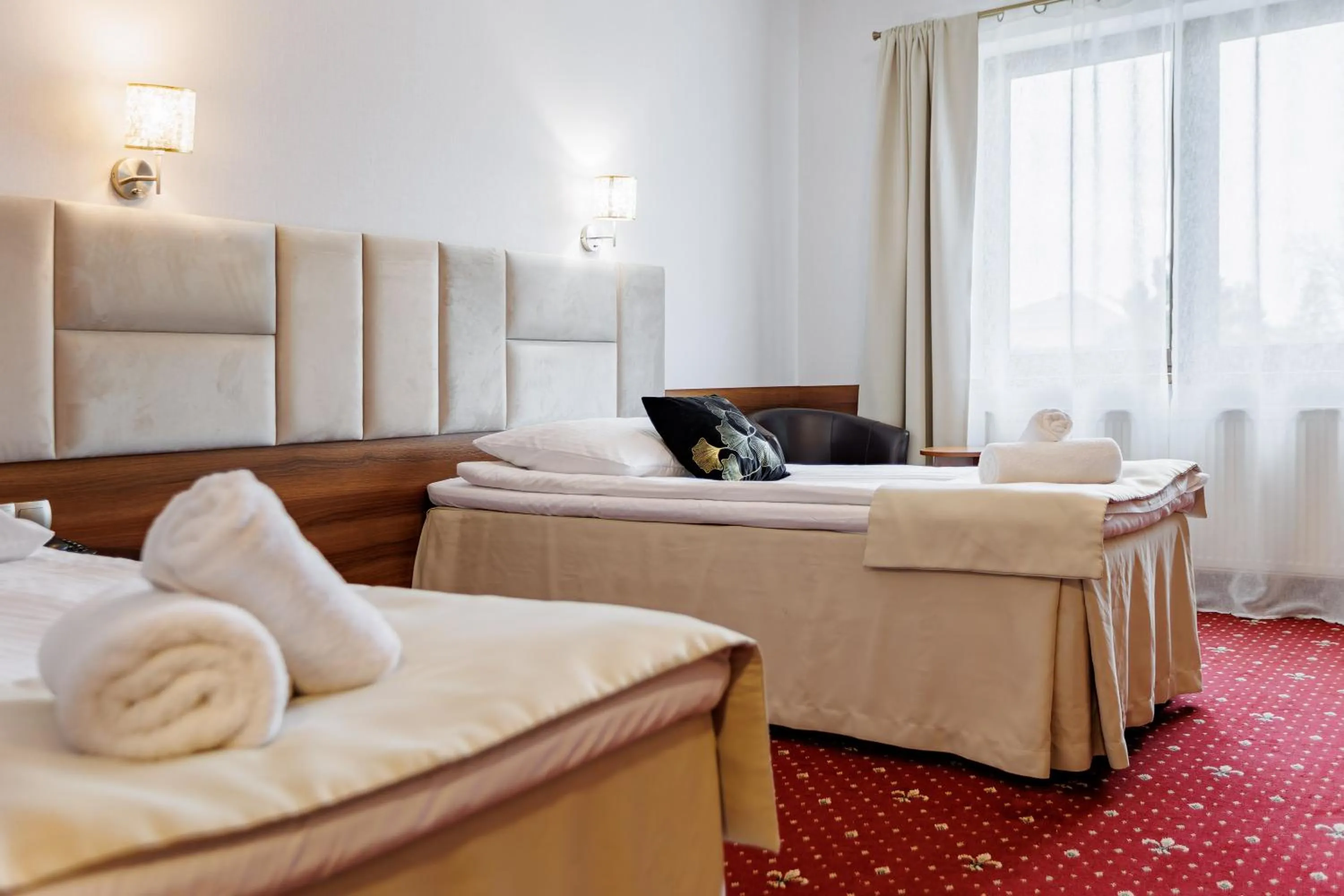 Bed in Hotel Cristal Park