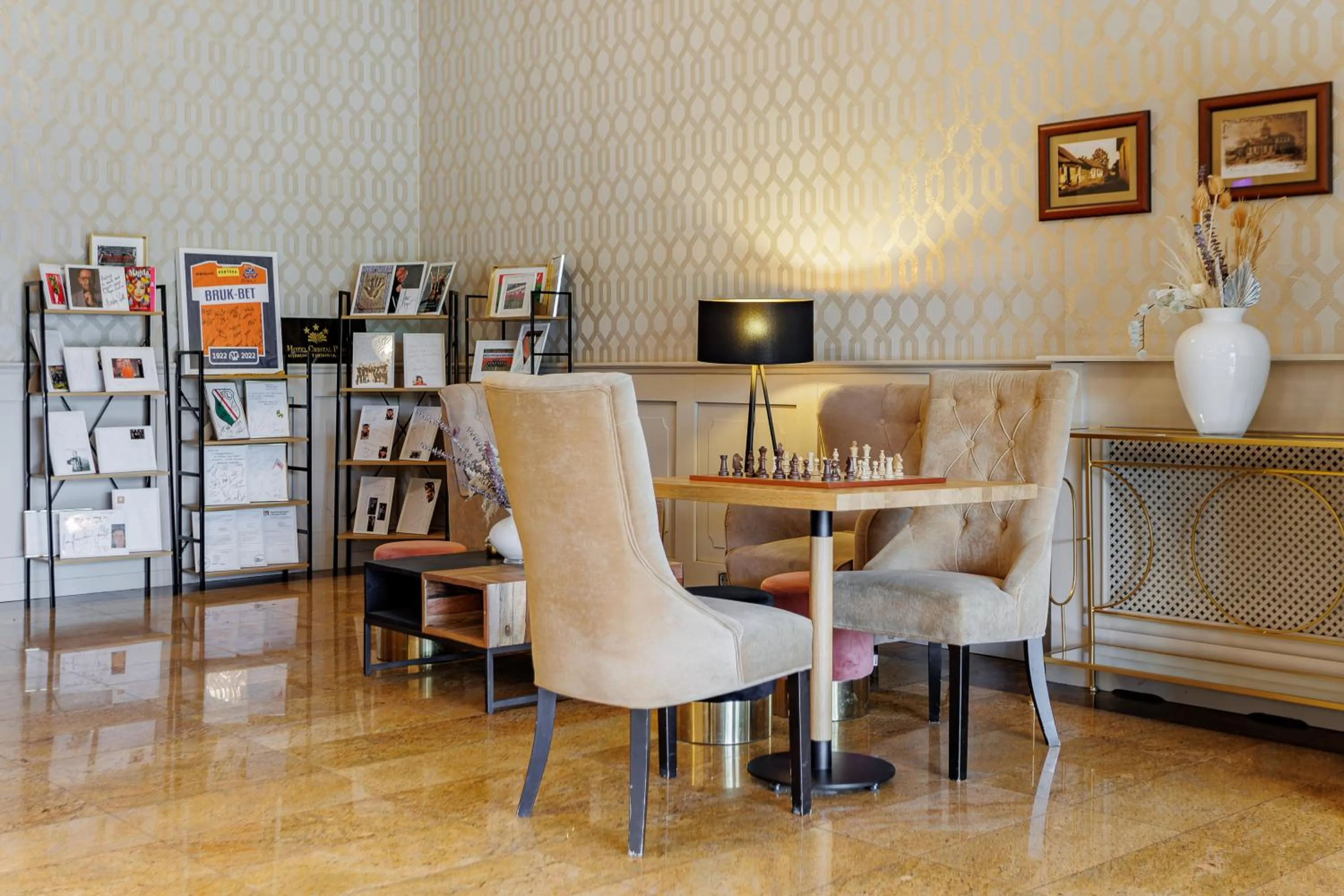 Lobby or reception in Hotel Cristal Park