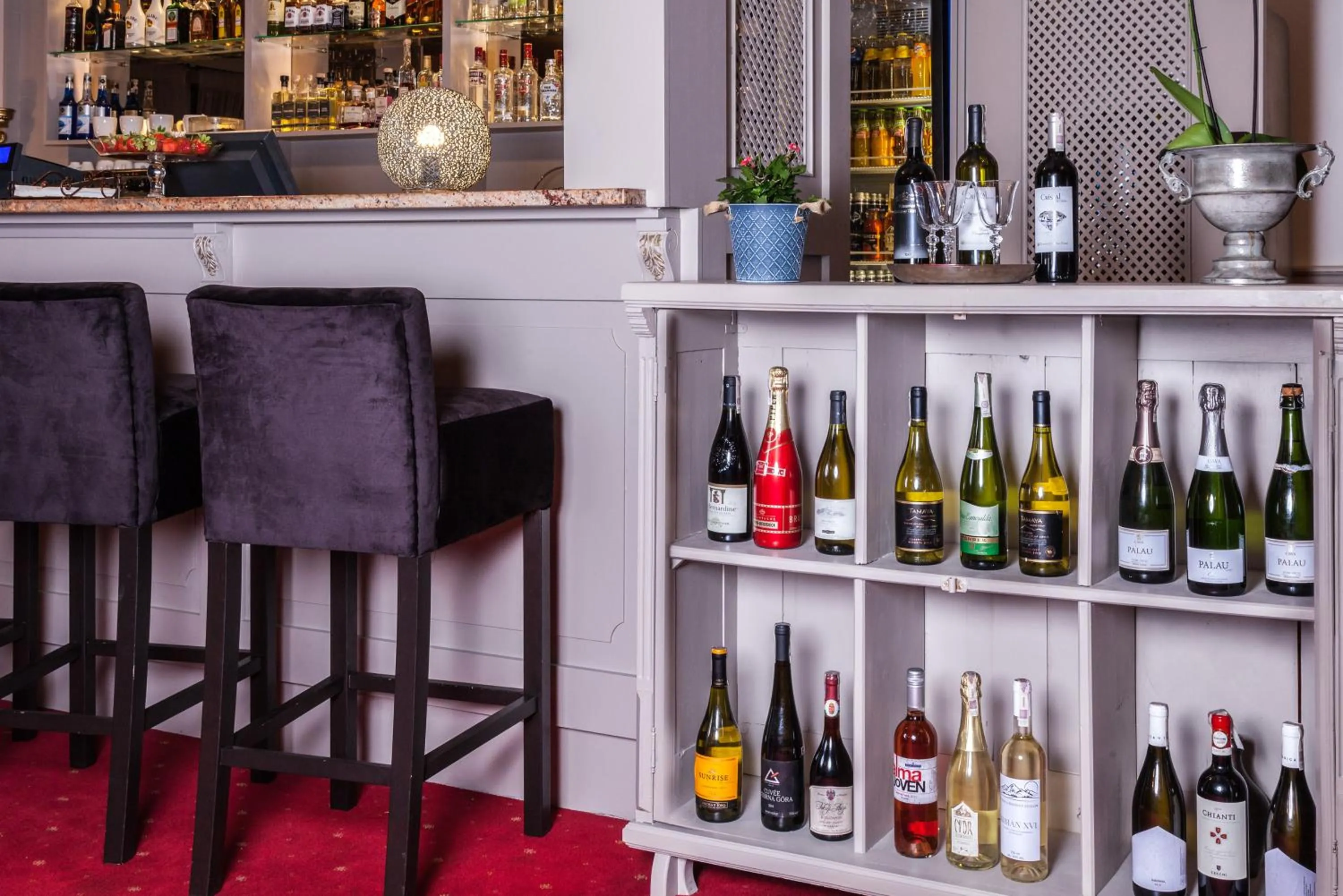 Alcoholic drinks in Hotel Cristal Park