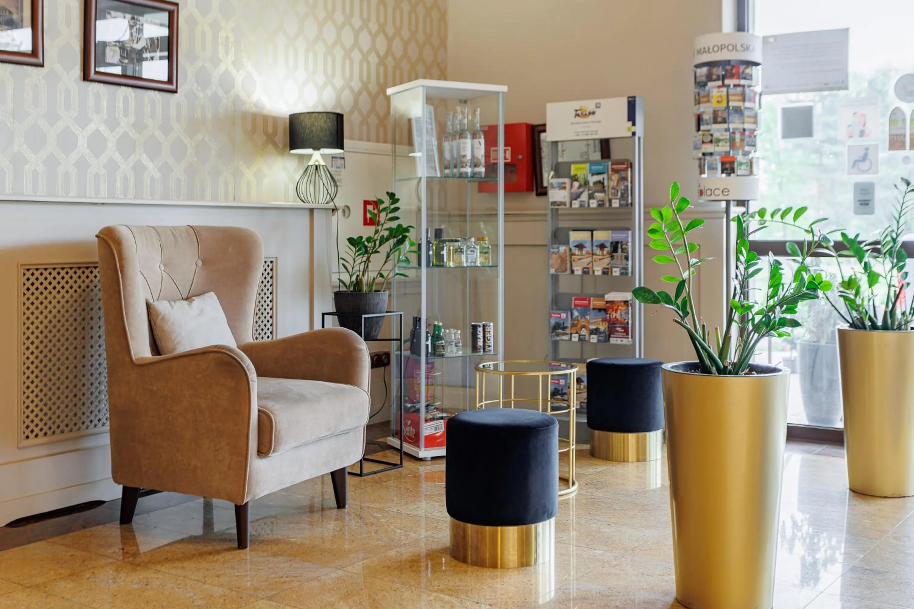 Lobby or reception in Hotel Cristal Park