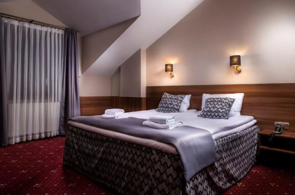 Bed in Hotel Cristal Park