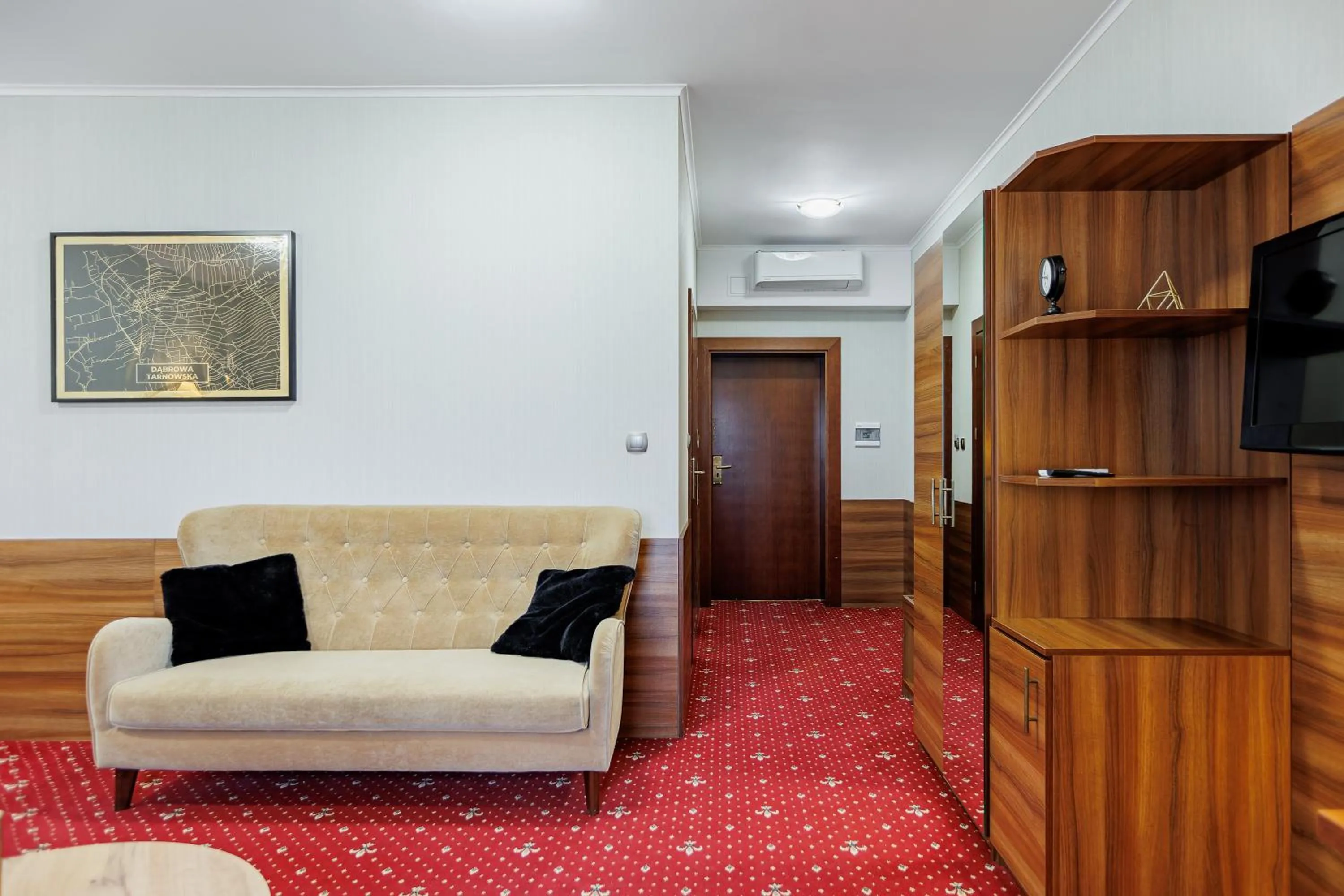 Seating area in Hotel Cristal Park