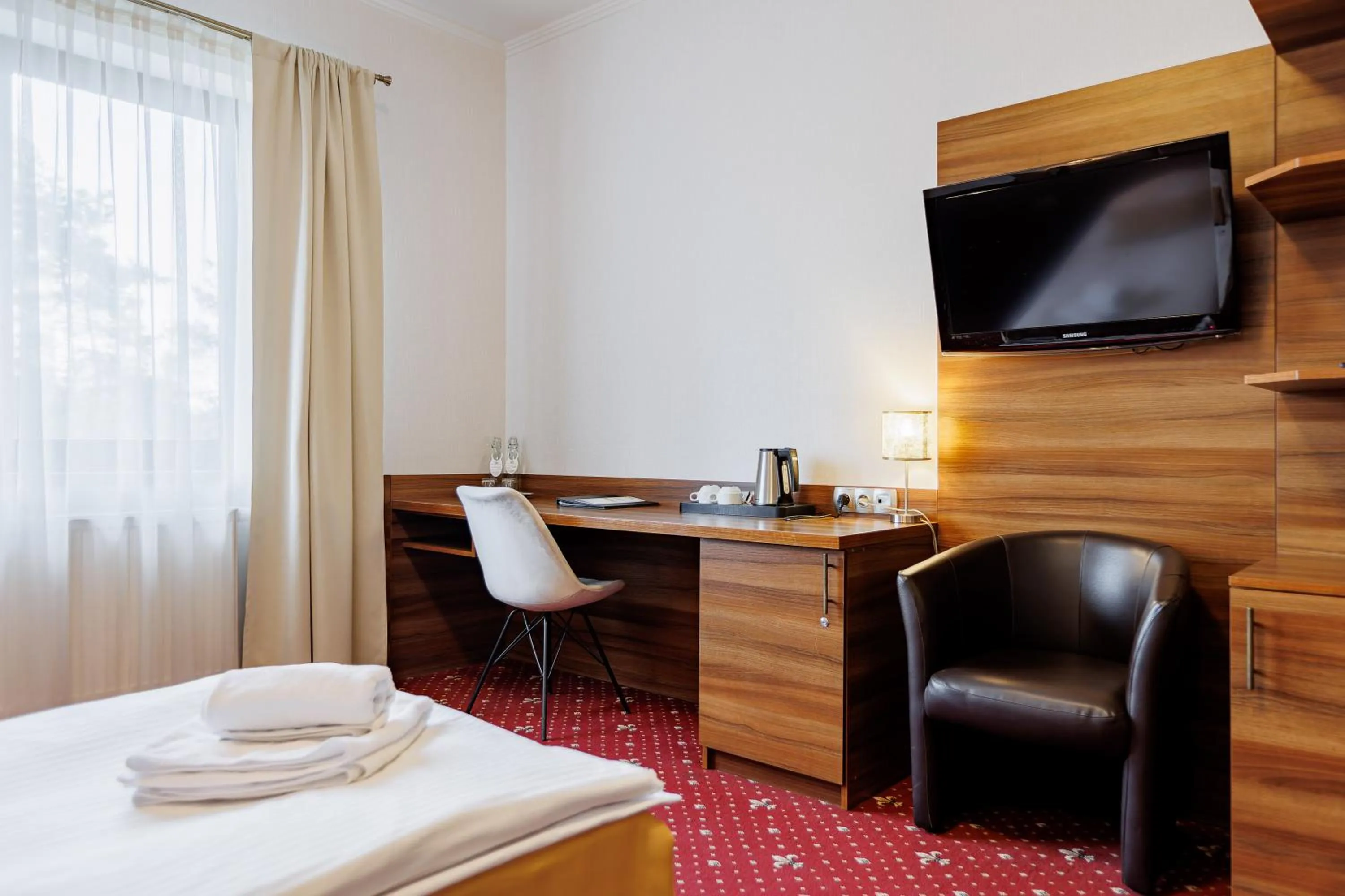 Seating area in Hotel Cristal Park