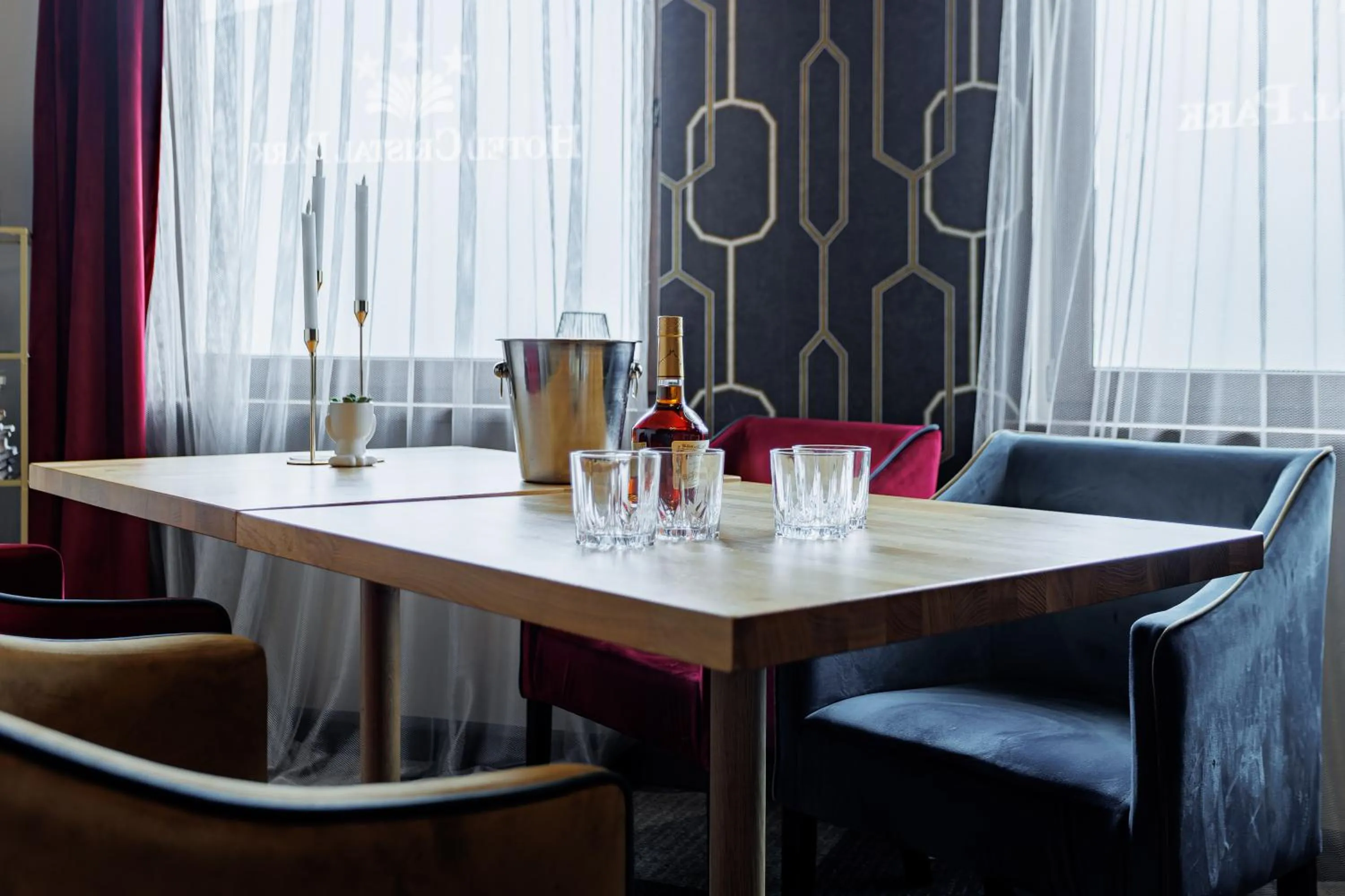 Lounge or bar in Hotel Cristal Park