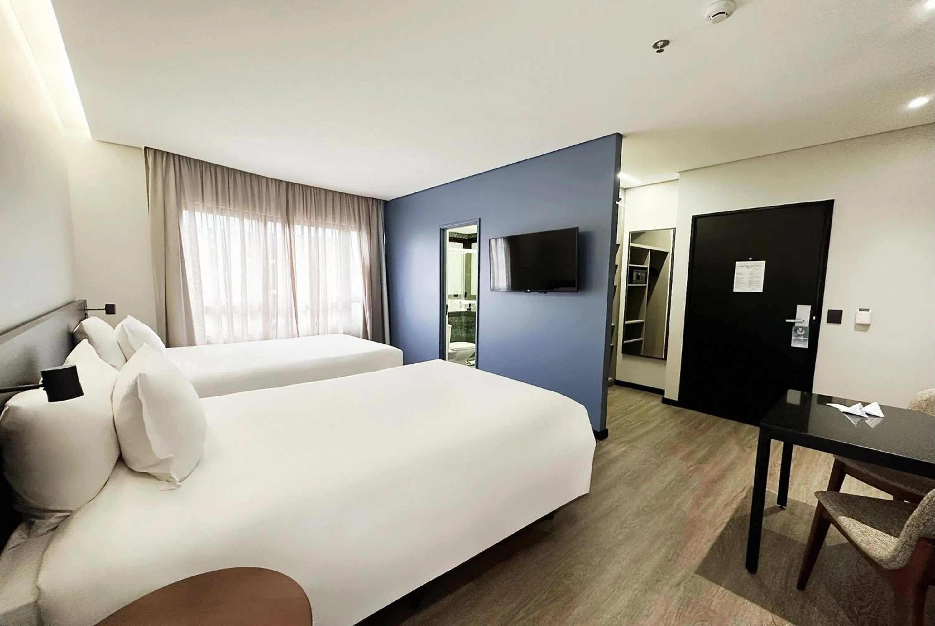 Bed in Radisson São Paulo Paulista