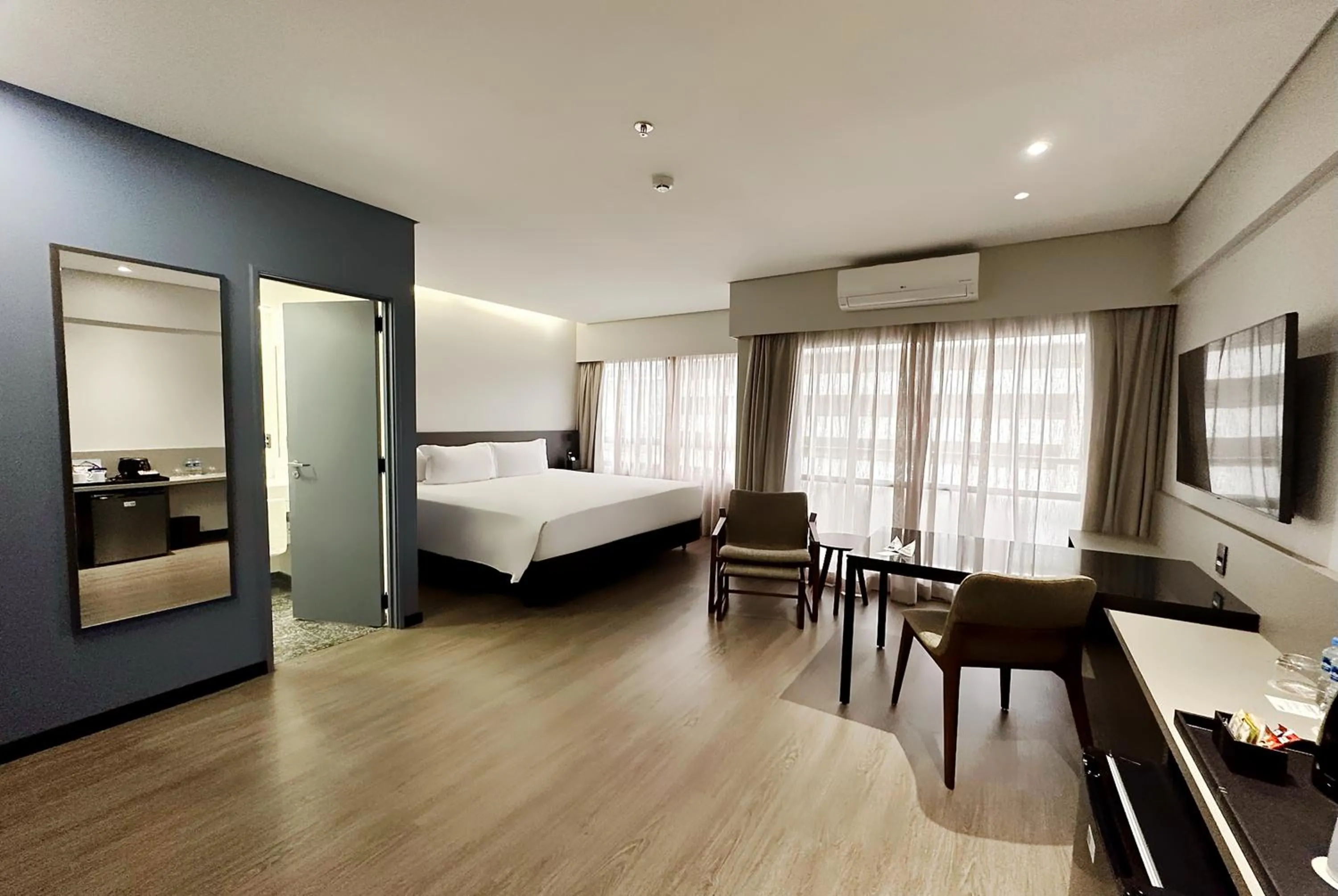 Bed in Radisson São Paulo Paulista