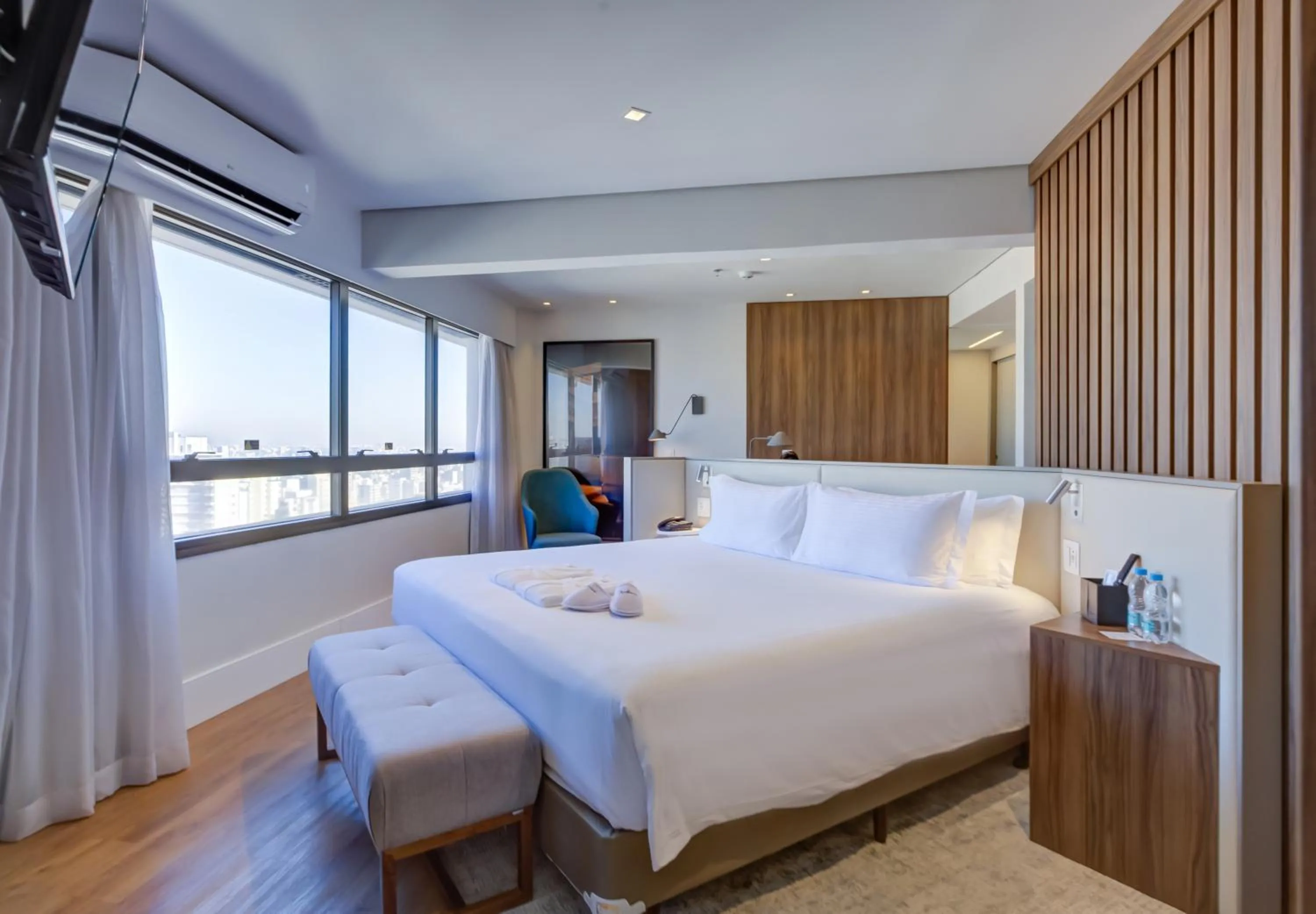 Bed in Radisson São Paulo Paulista