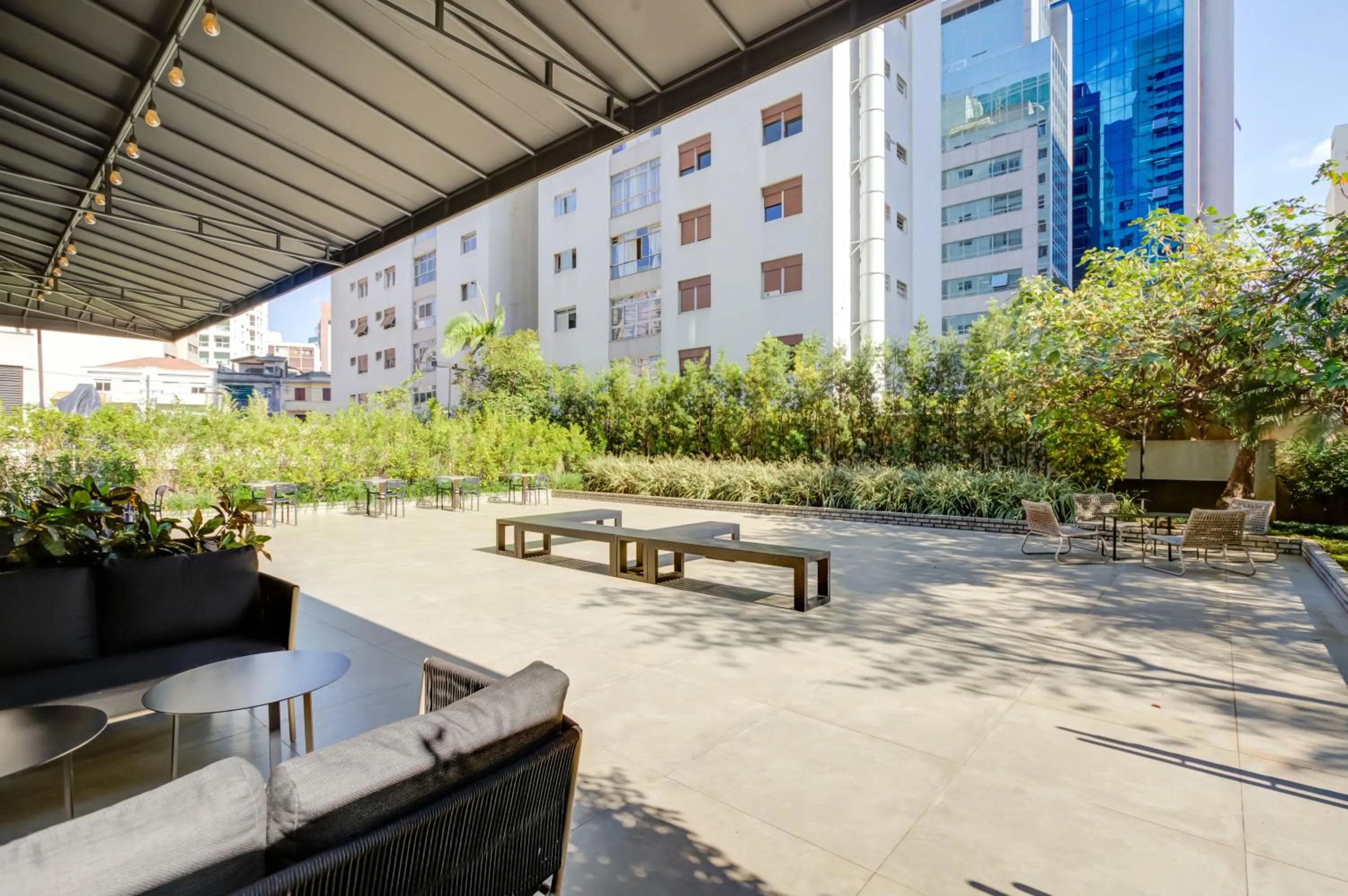 Garden in Radisson São Paulo Paulista