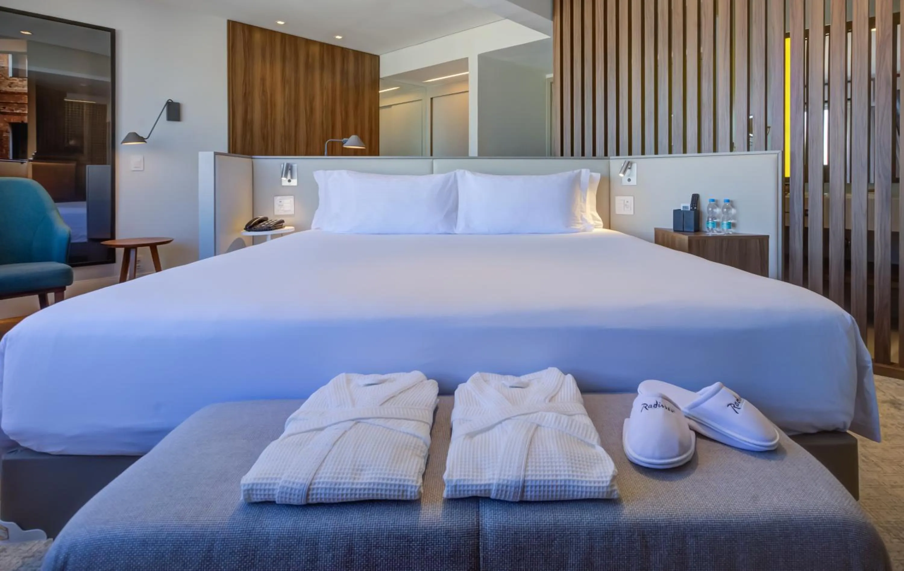 Bed in Radisson São Paulo Paulista