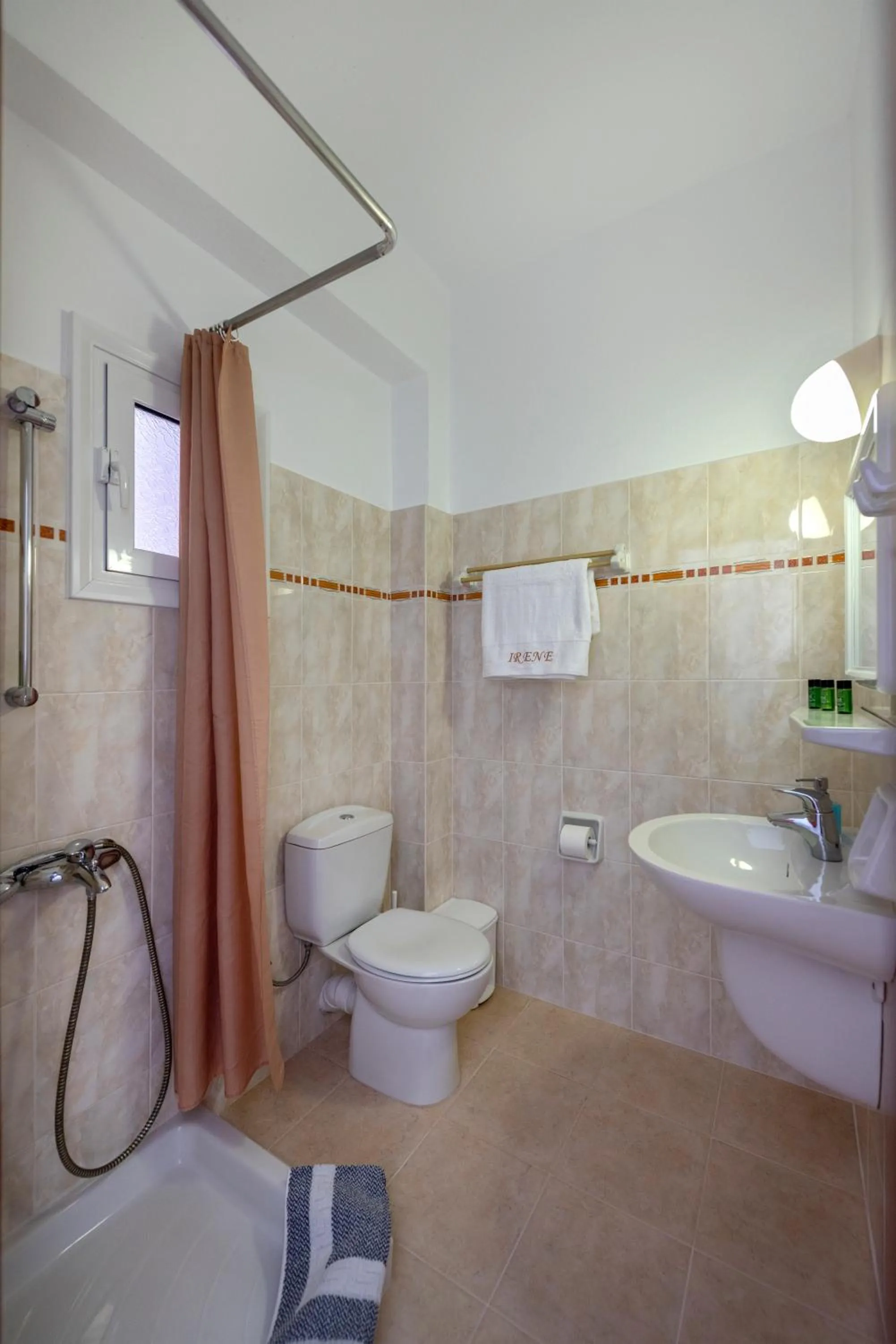 Bathroom in Irene Hotel - Beachfront