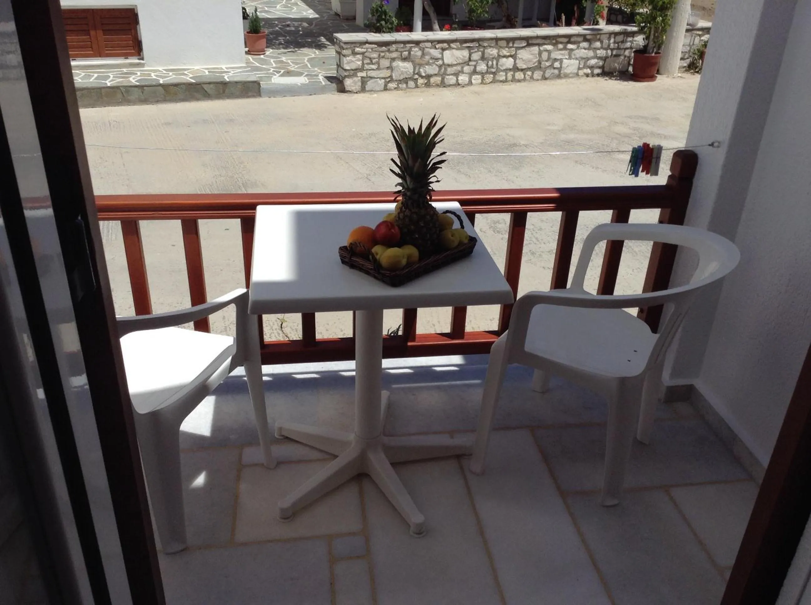 Balcony/Terrace in Irene Hotel - Beachfront