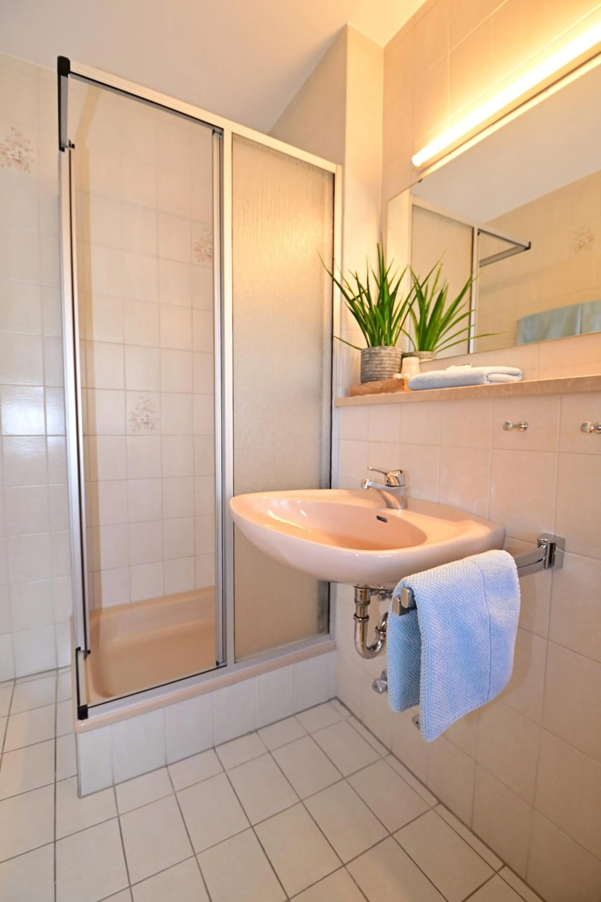 Shower in Gasthof Oberwirt