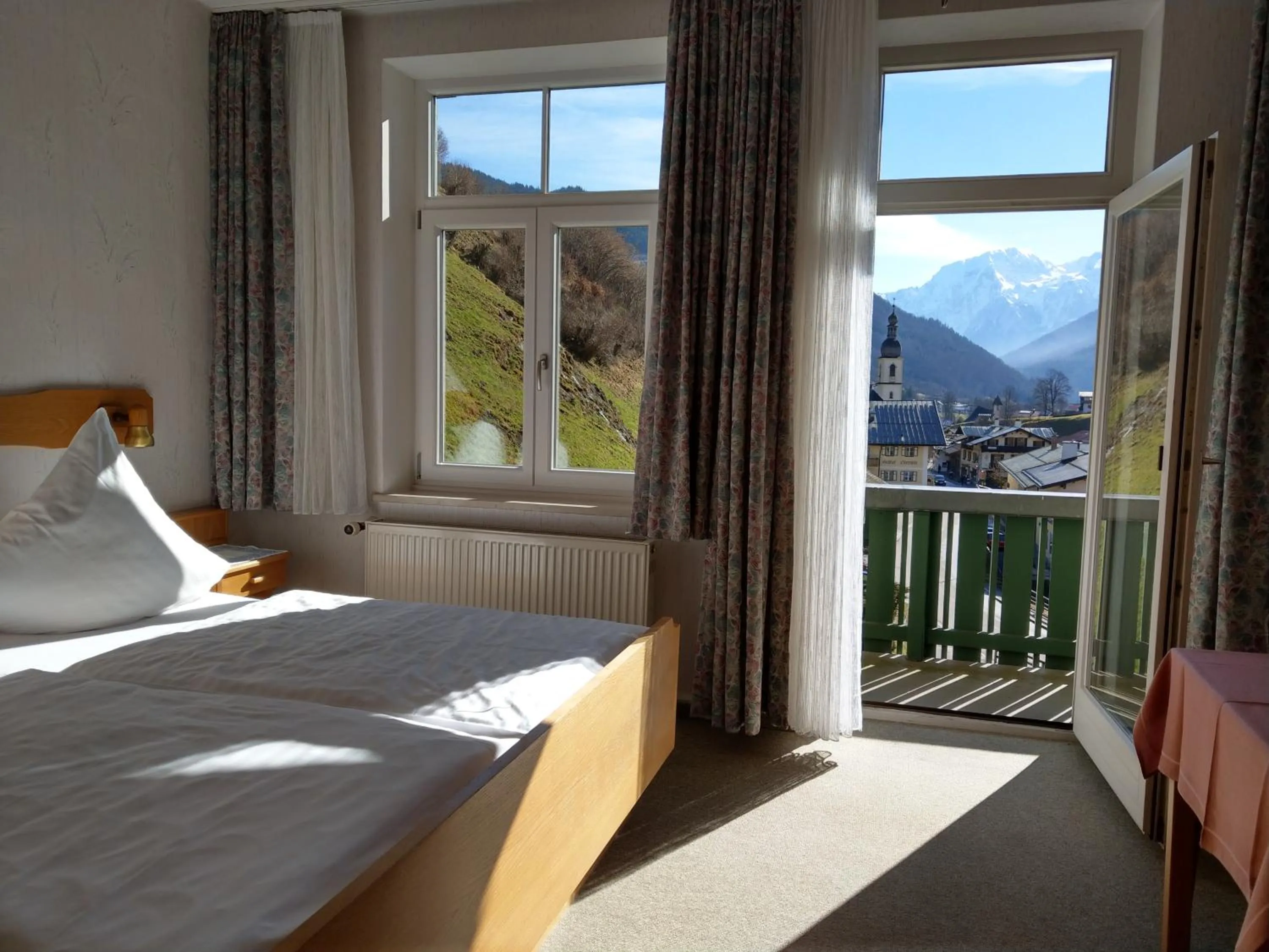 Natural landscape, Bed in Gasthof Oberwirt