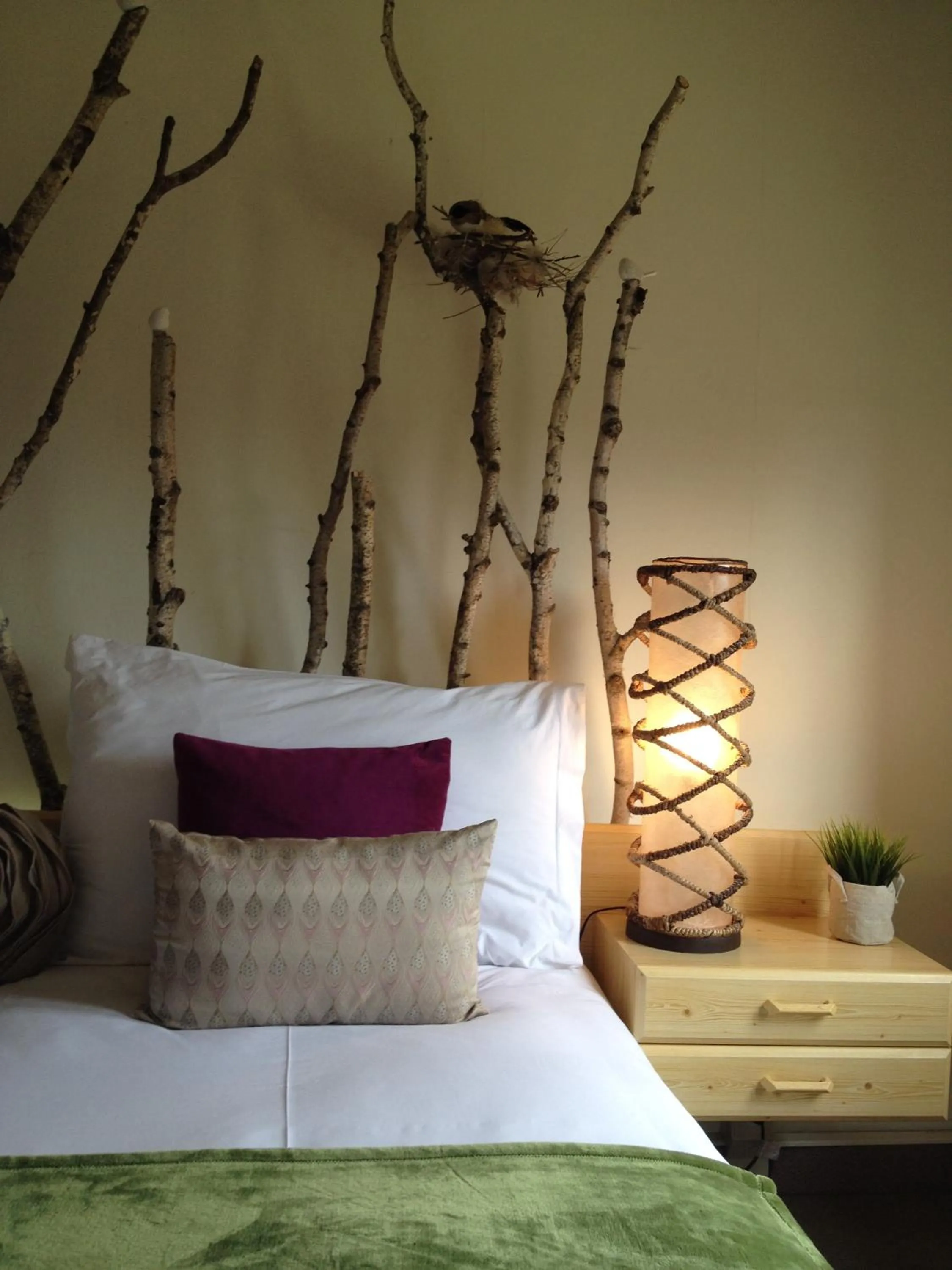 Bed in Auberge de Duillier