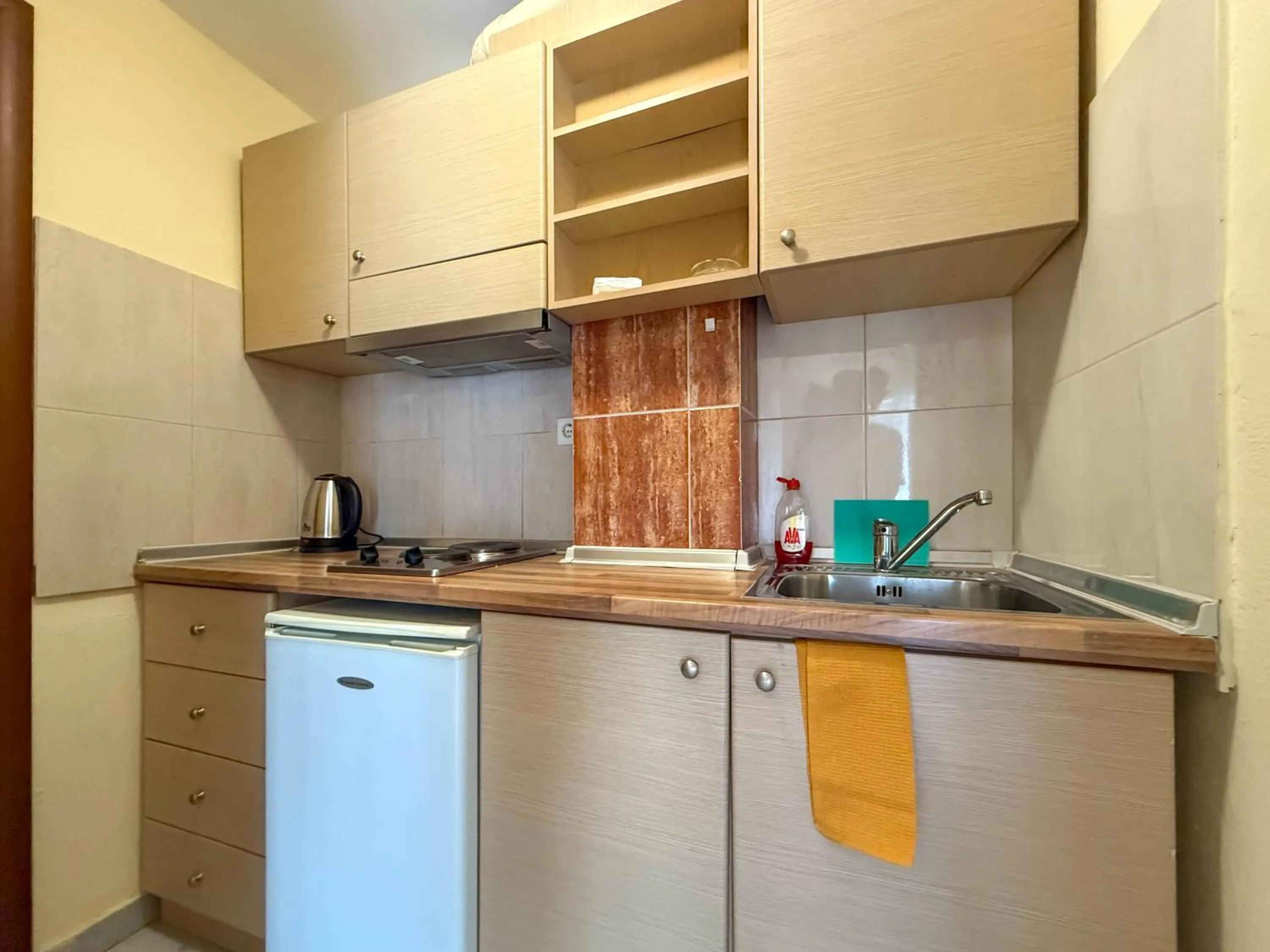 kitchen in Haus Olymp