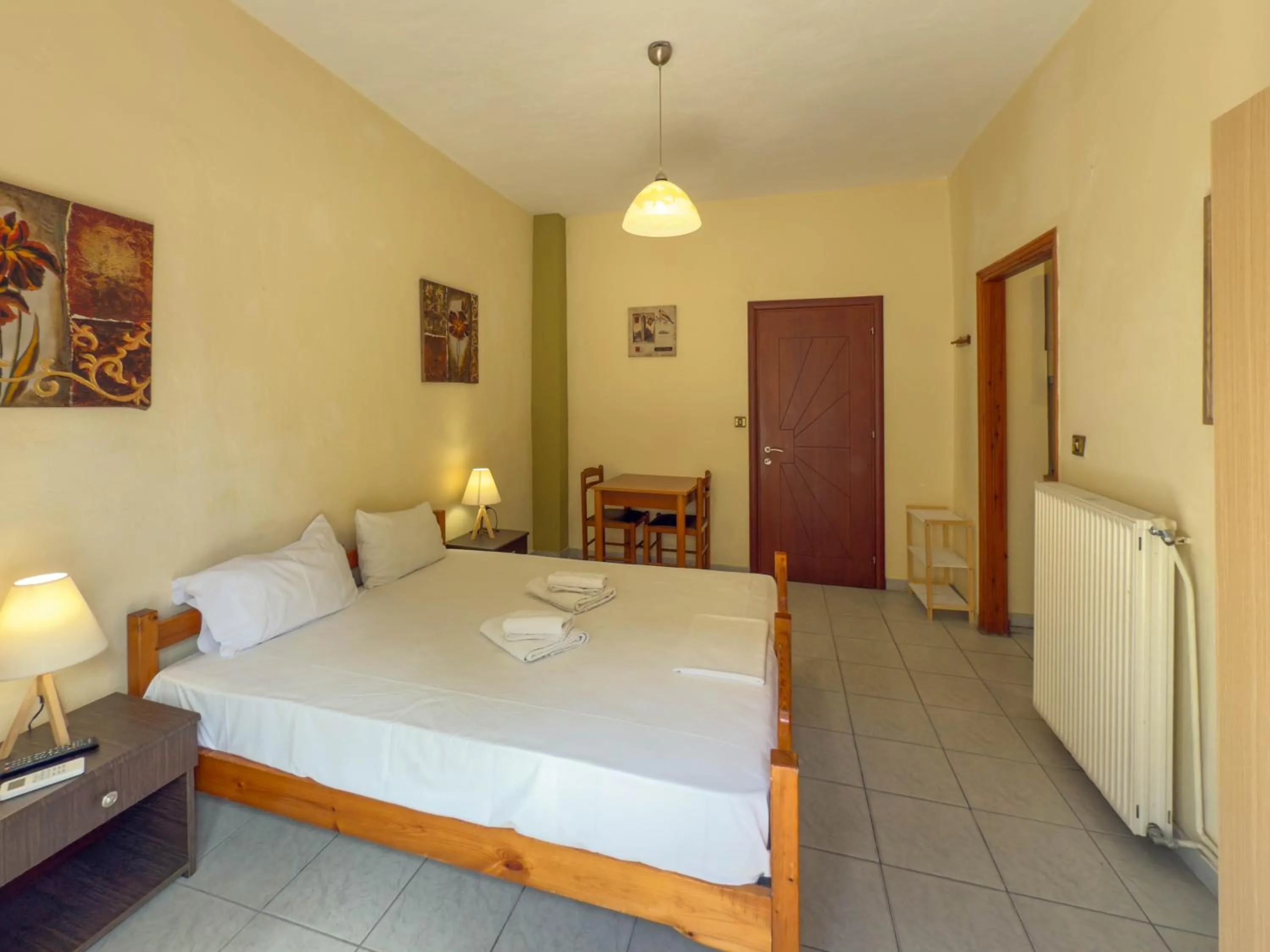 Bedroom, Bed in Haus Olymp