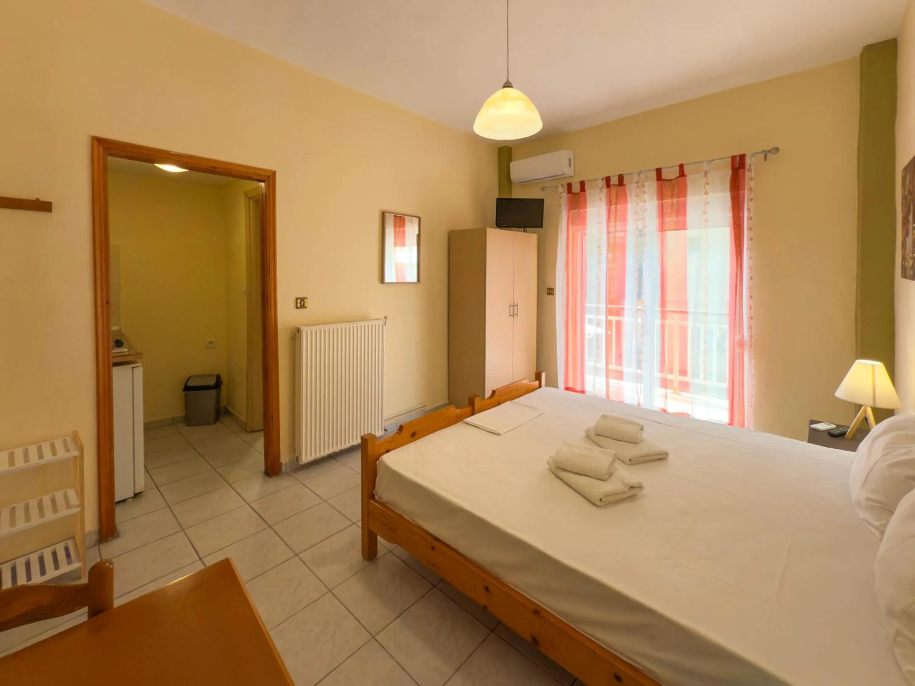 Bedroom, Bed in Haus Olymp
