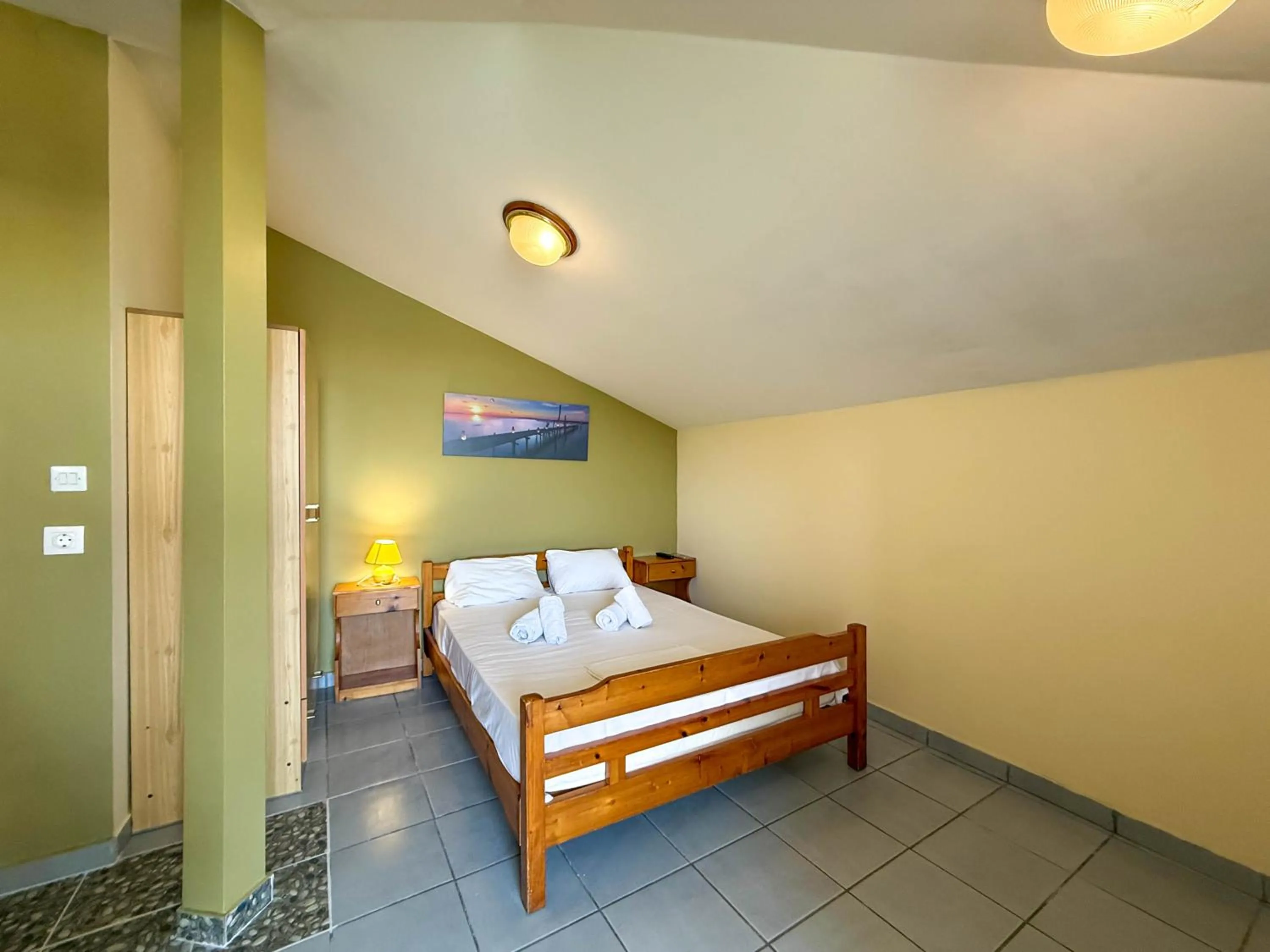 Bed in Haus Olymp