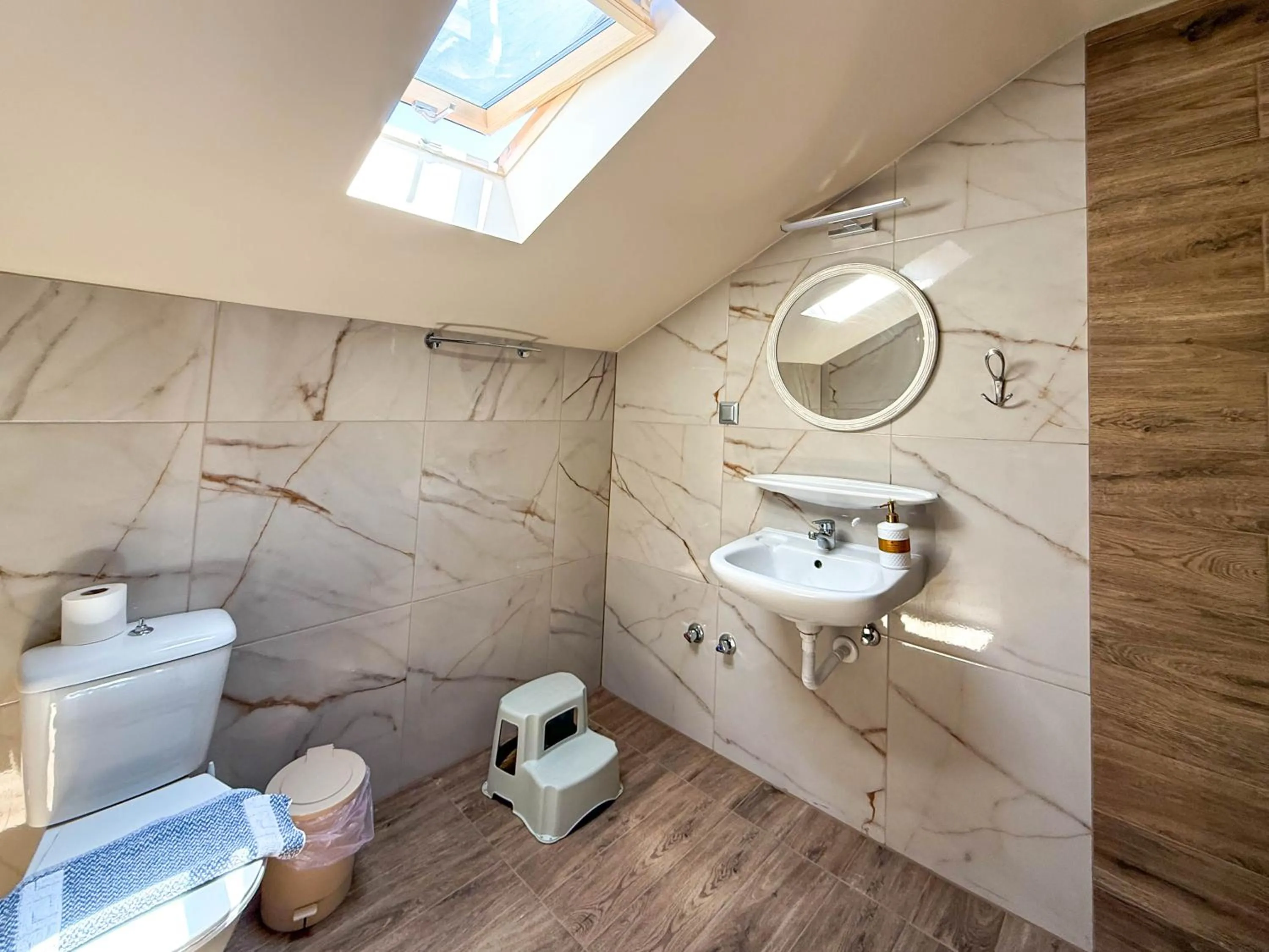 Shower in Haus Olymp