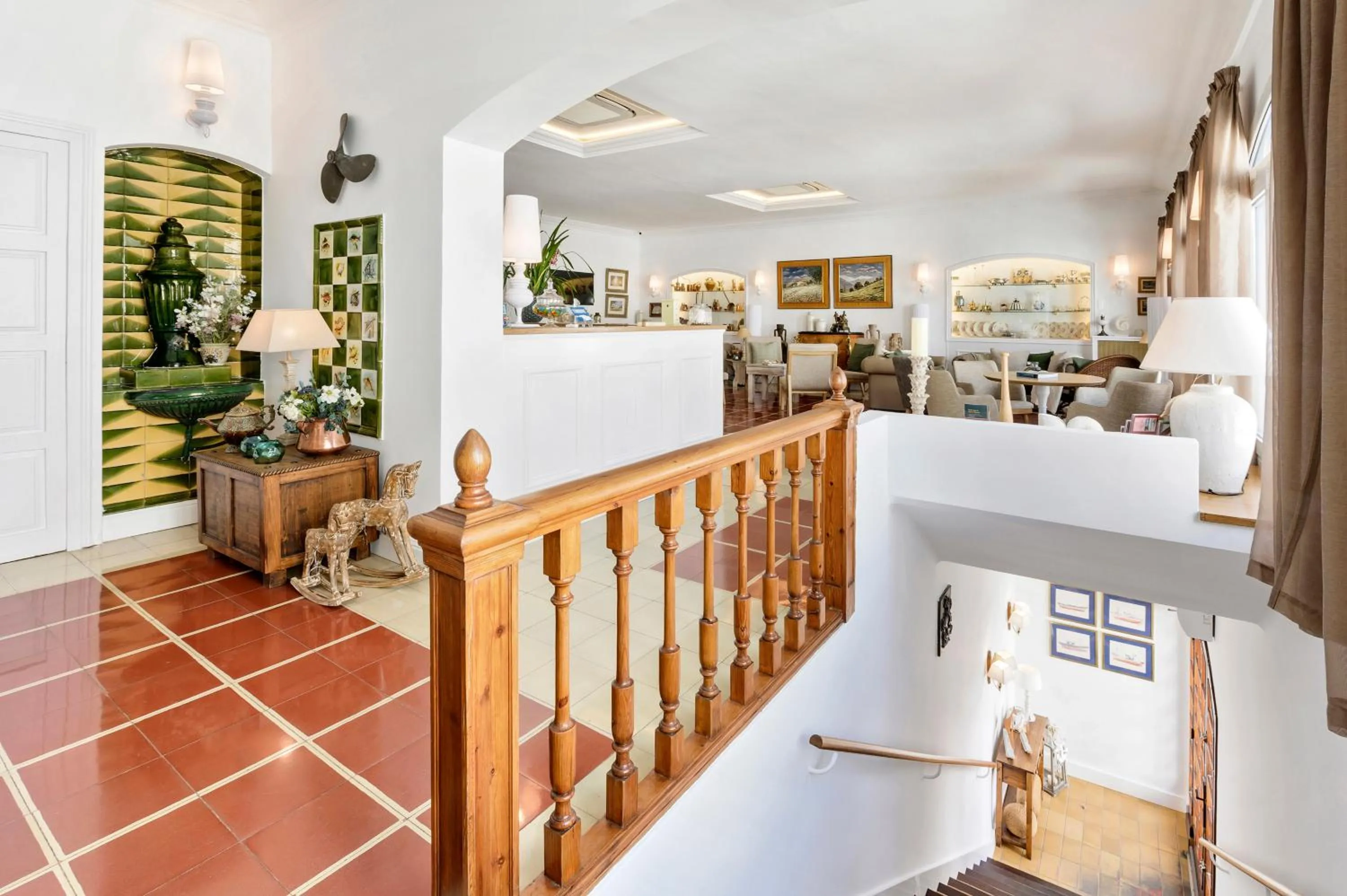 Lobby or reception in La Goleta