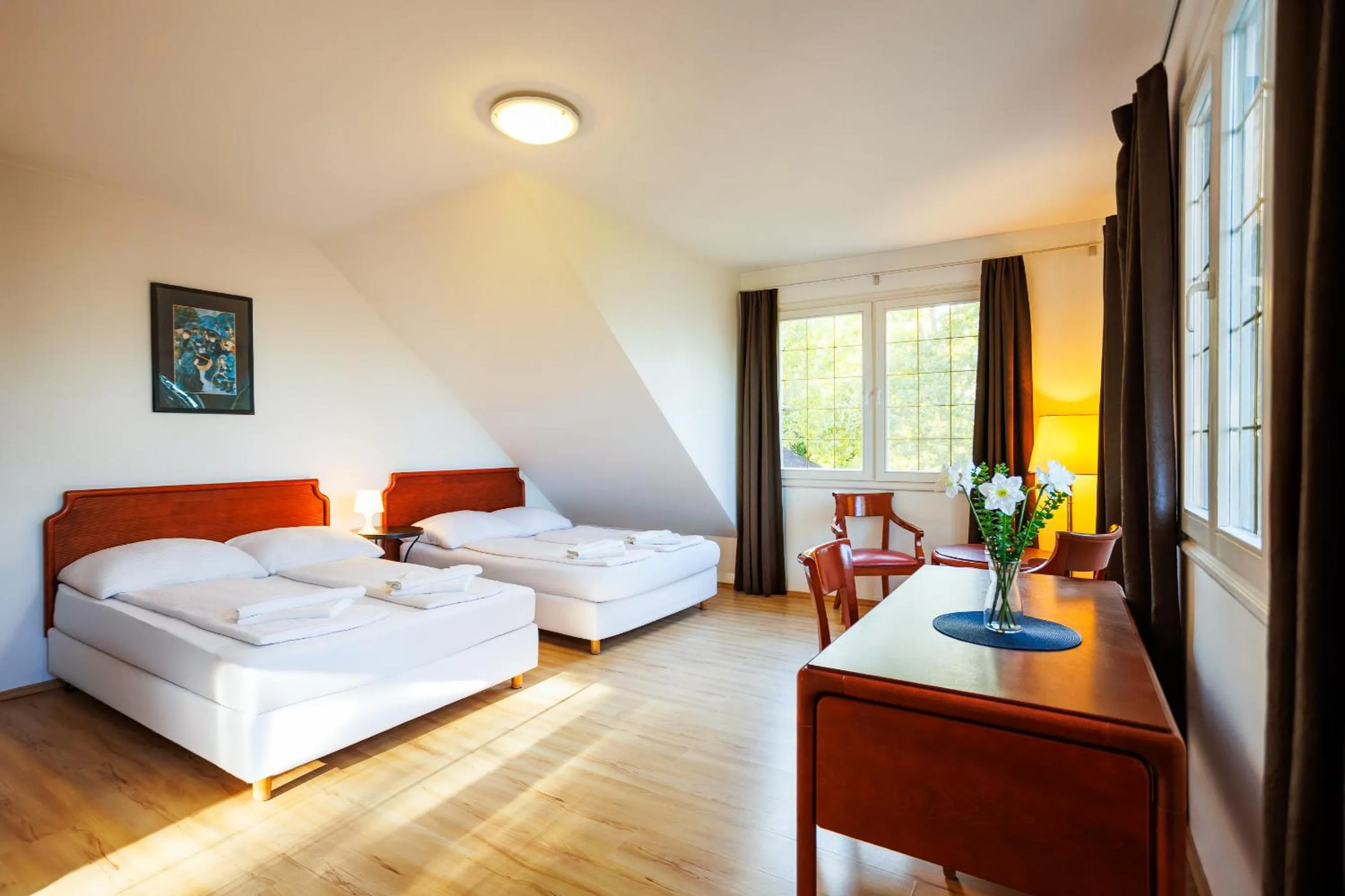 Bedroom, Bed in Partvilla Balatonboglar