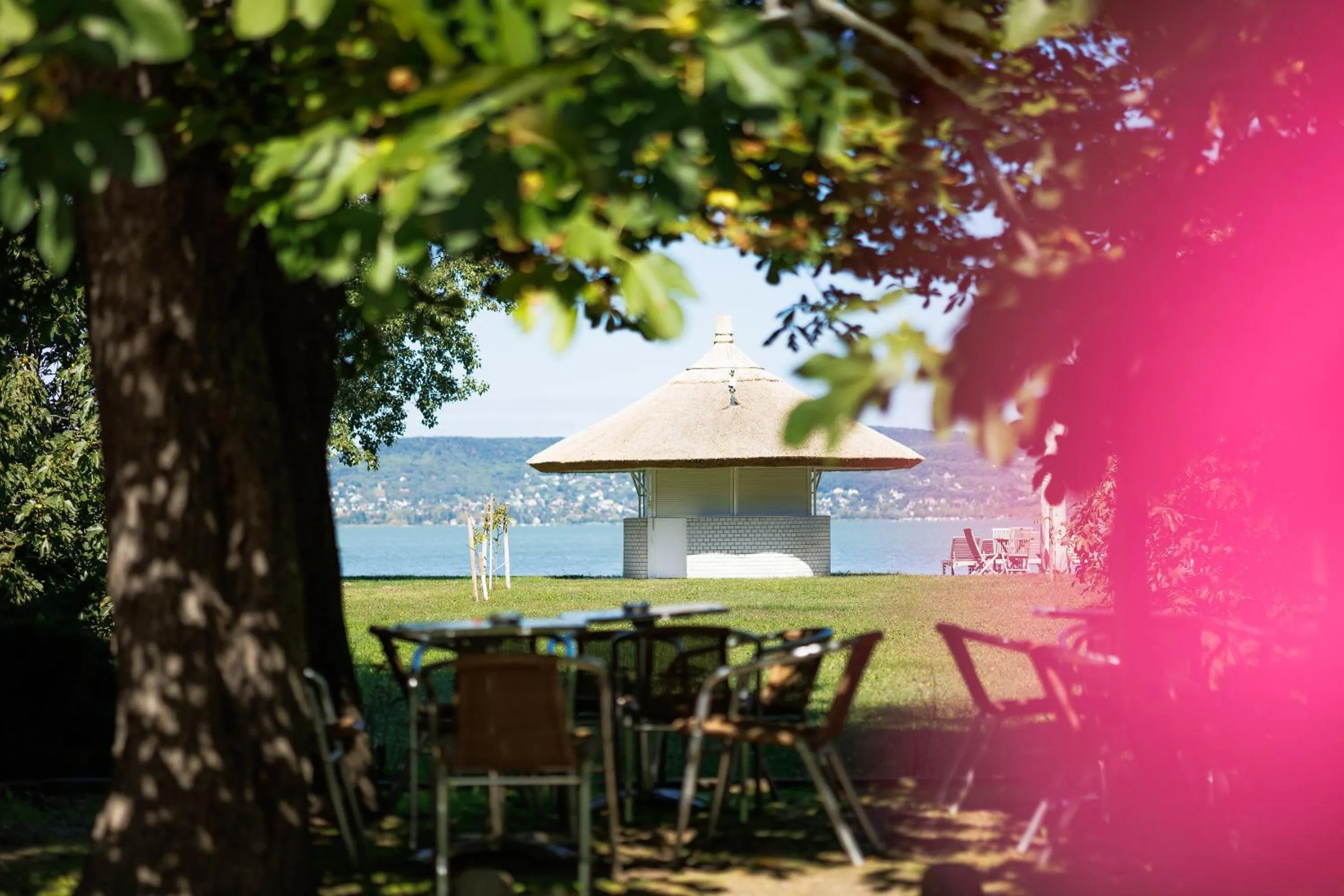 Lounge or bar in Partvilla Balatonboglar