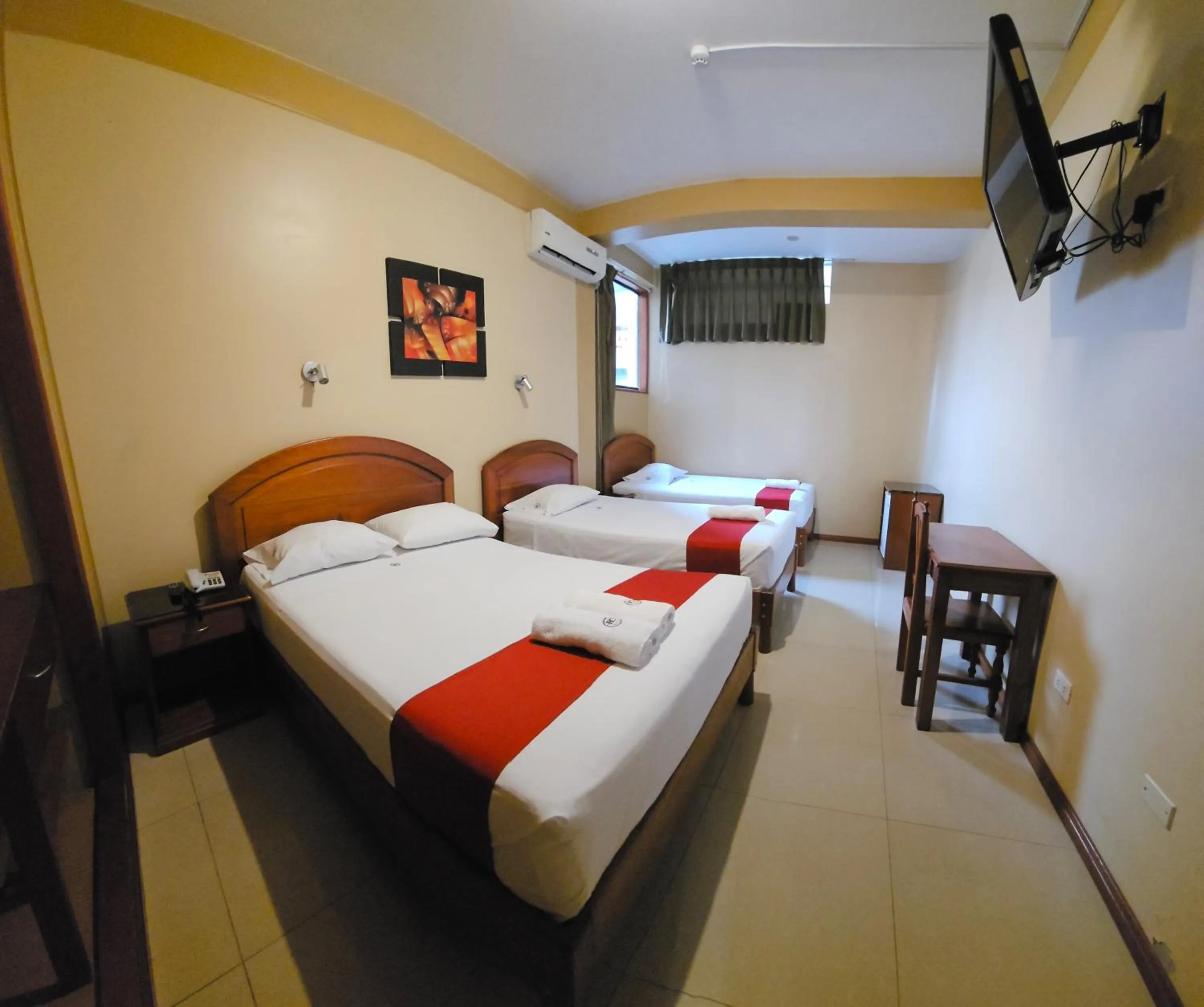 Bed in Hotel Centenario