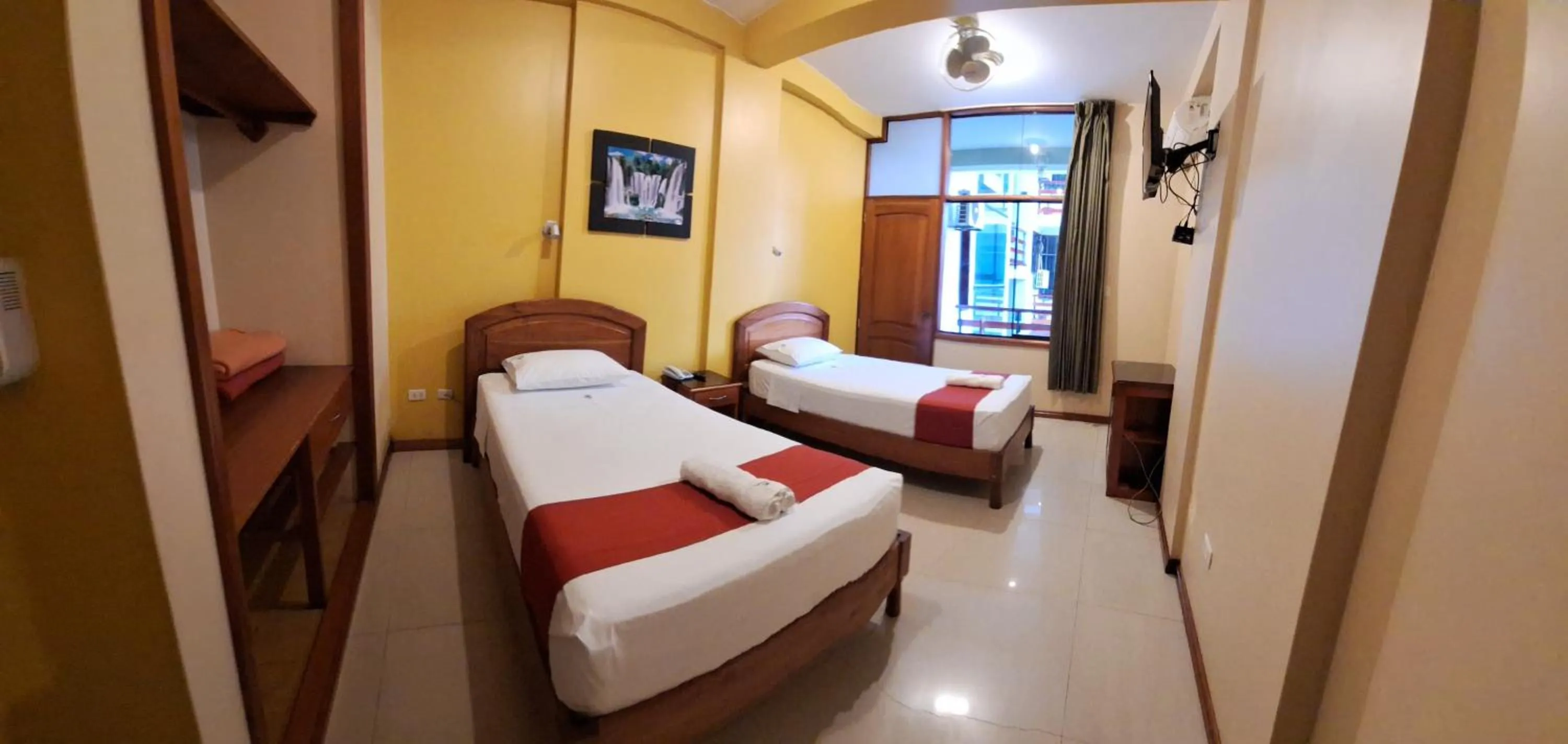 Bed in Hotel Centenario