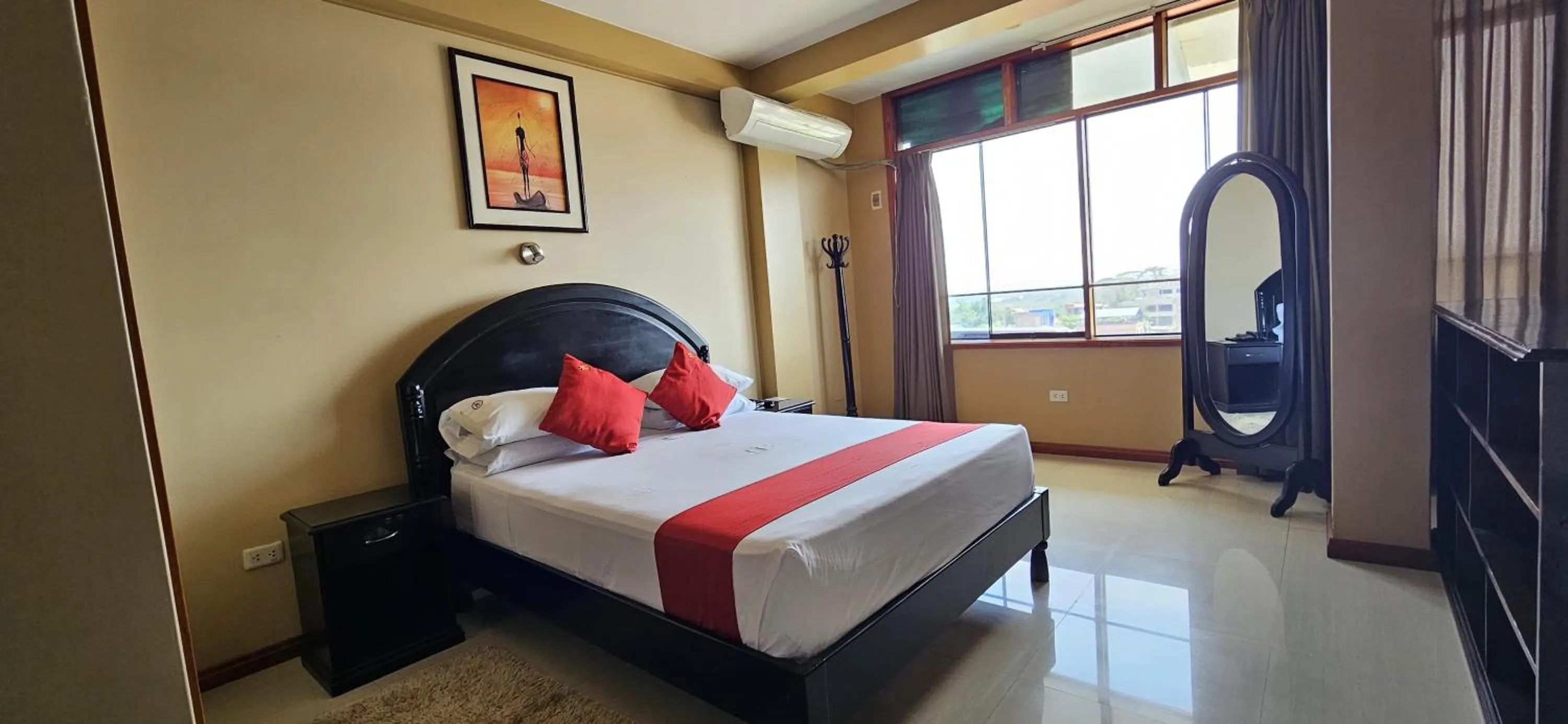 Bed in Hotel Centenario