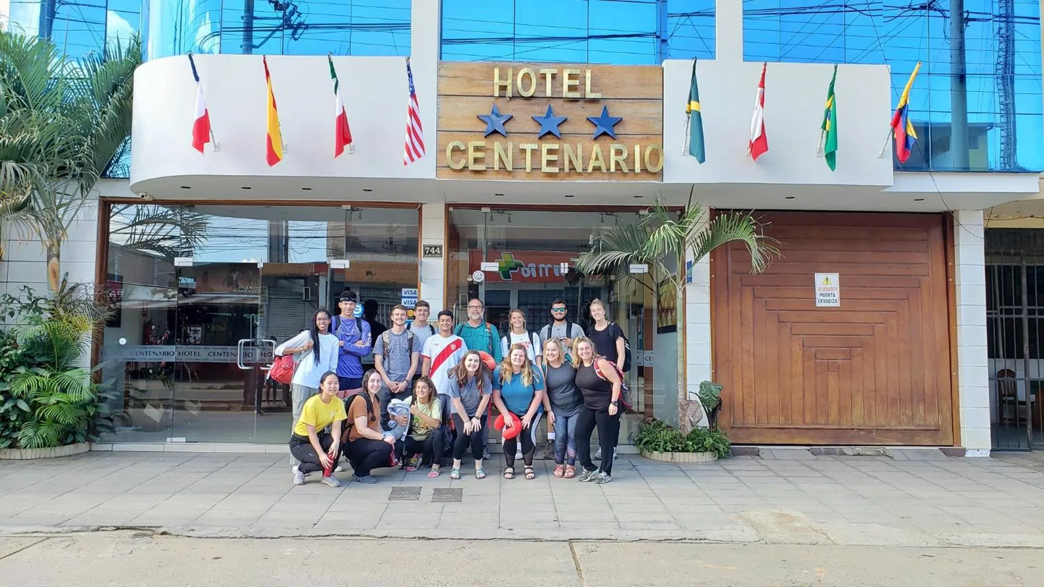 Lobby or reception in Hotel Centenario