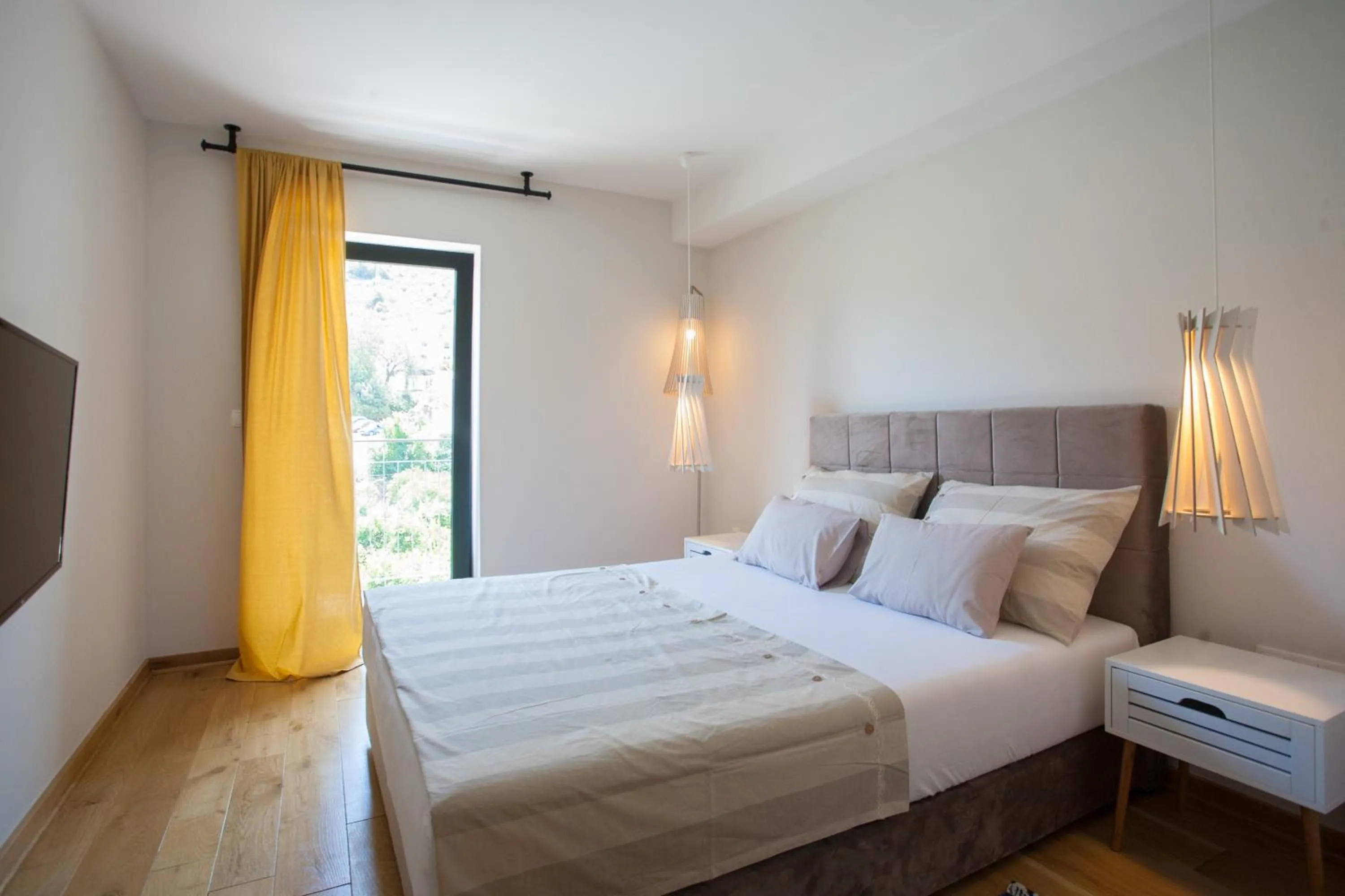 Bed in Bella Vista Suites