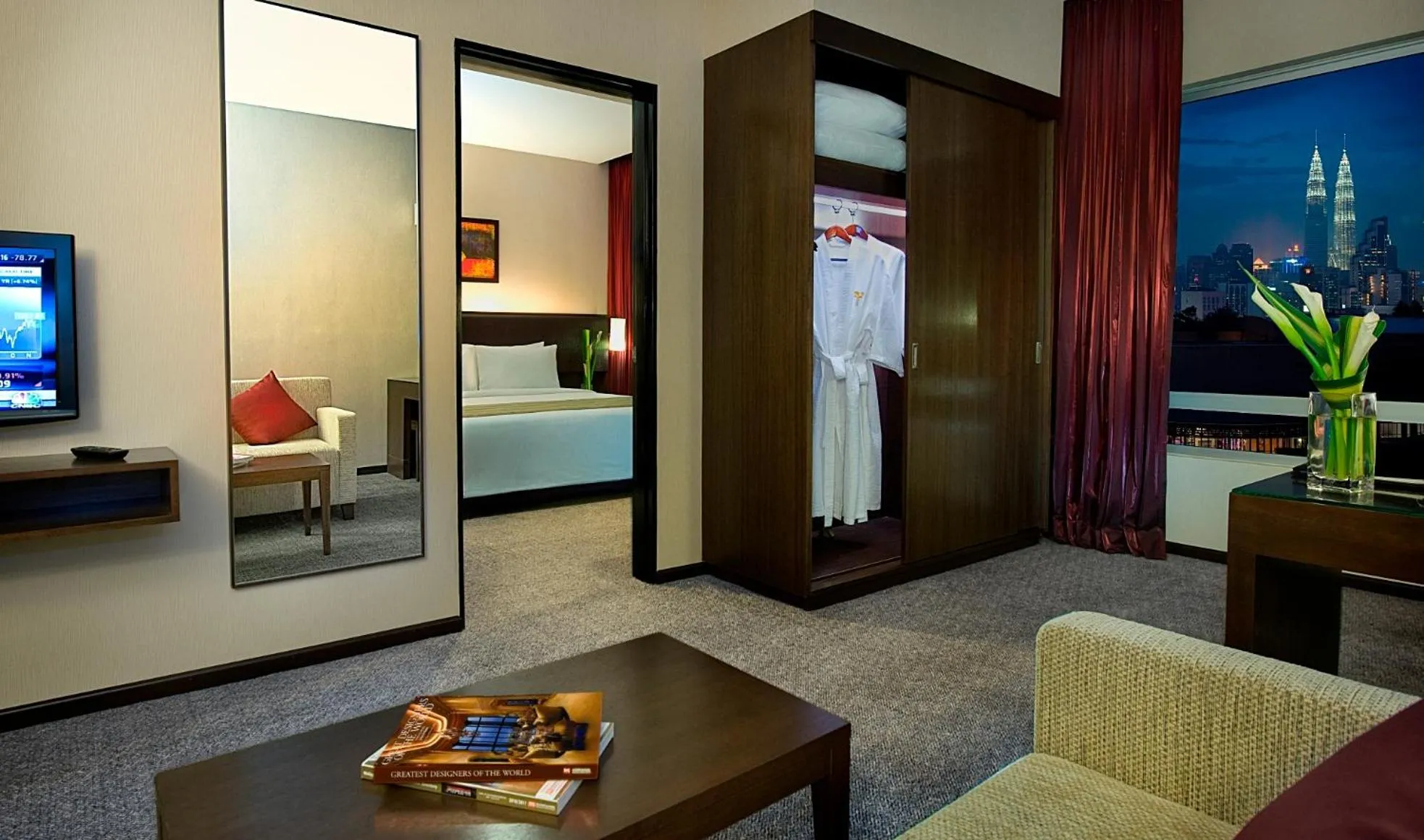 Photo of the whole room, Bed in Furama Bukit Bintang, Kuala Lumpur