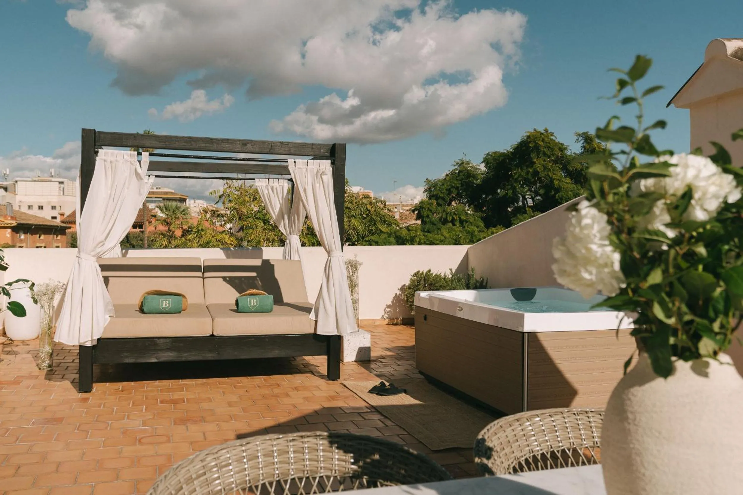 Balcony/Terrace in Can Bordoy Grand House Hotel GL Preferred Hotel