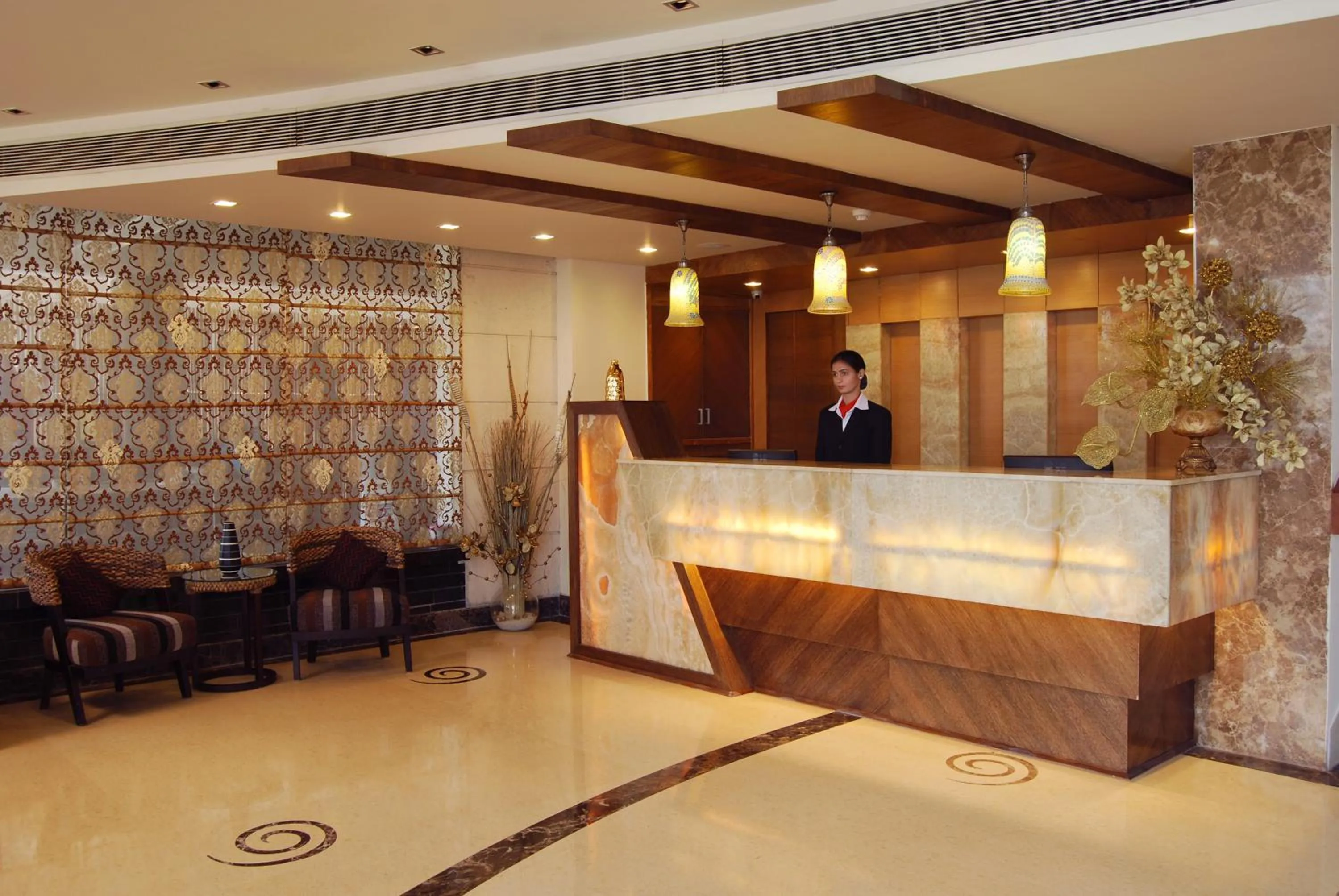 Lobby or reception in HK Clarks Inn, Amritsar