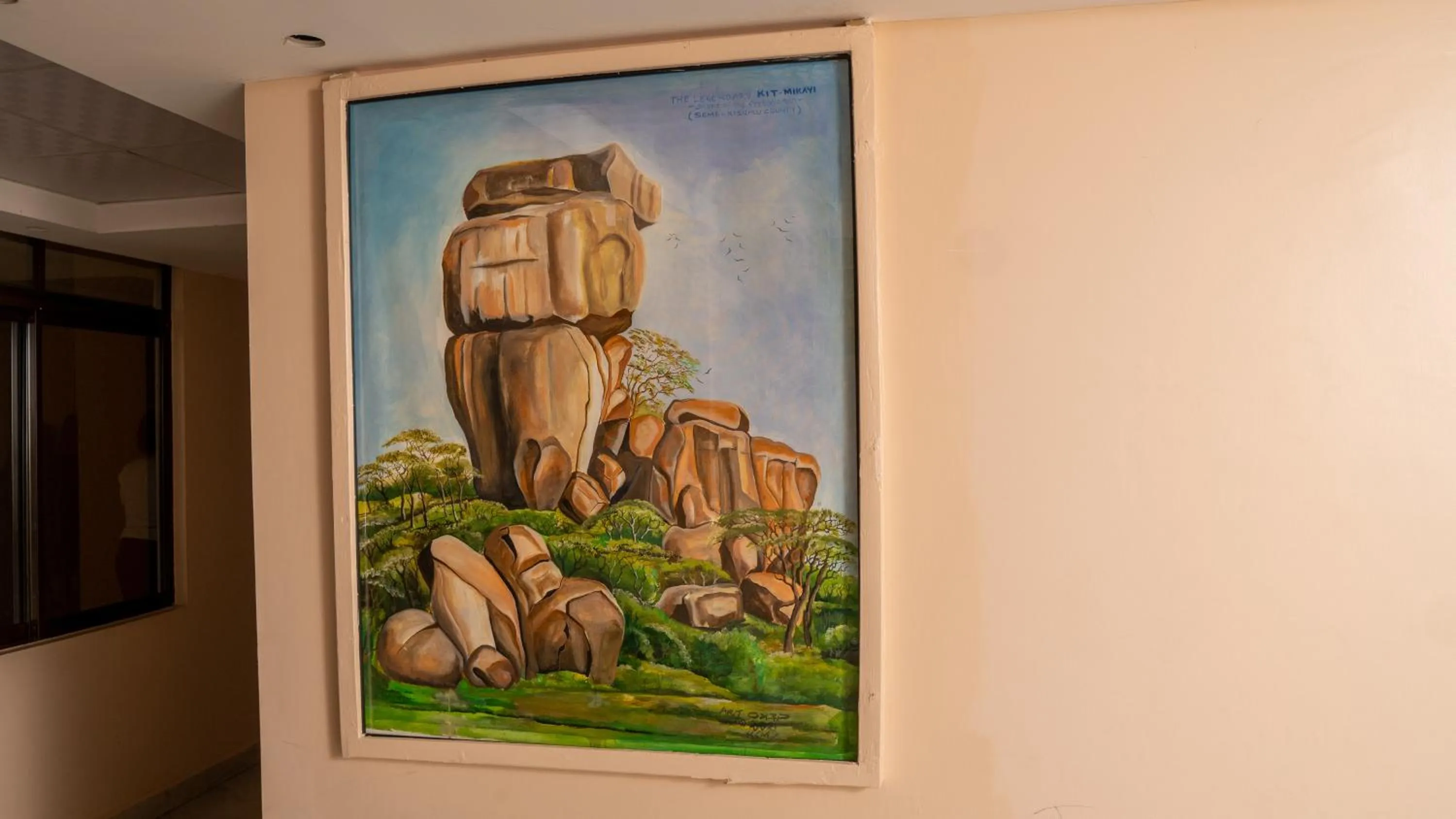 Decorative detail in Whirlspring Hotel