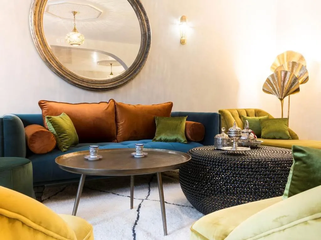 Living room in Riad SPA "Les Portes de l'Orient" TOURS