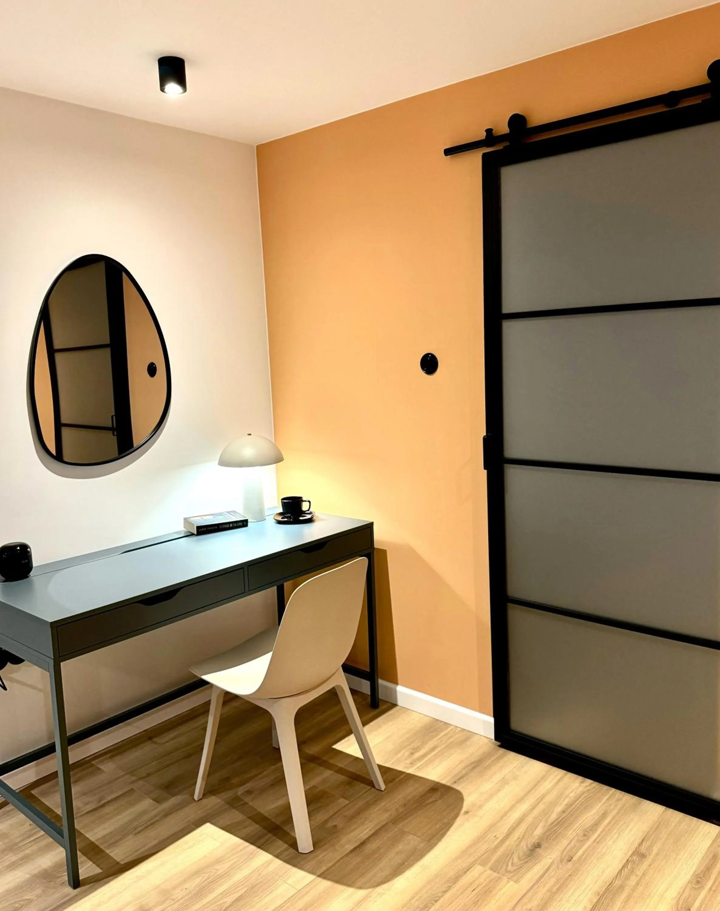 Photo of the whole room in Home & Travel Apartments - AC - Parking - City Centre - Manufaktura - OFF Piotrkowska - EC1 - ATLAS Arena - Orientarium - Monopolis