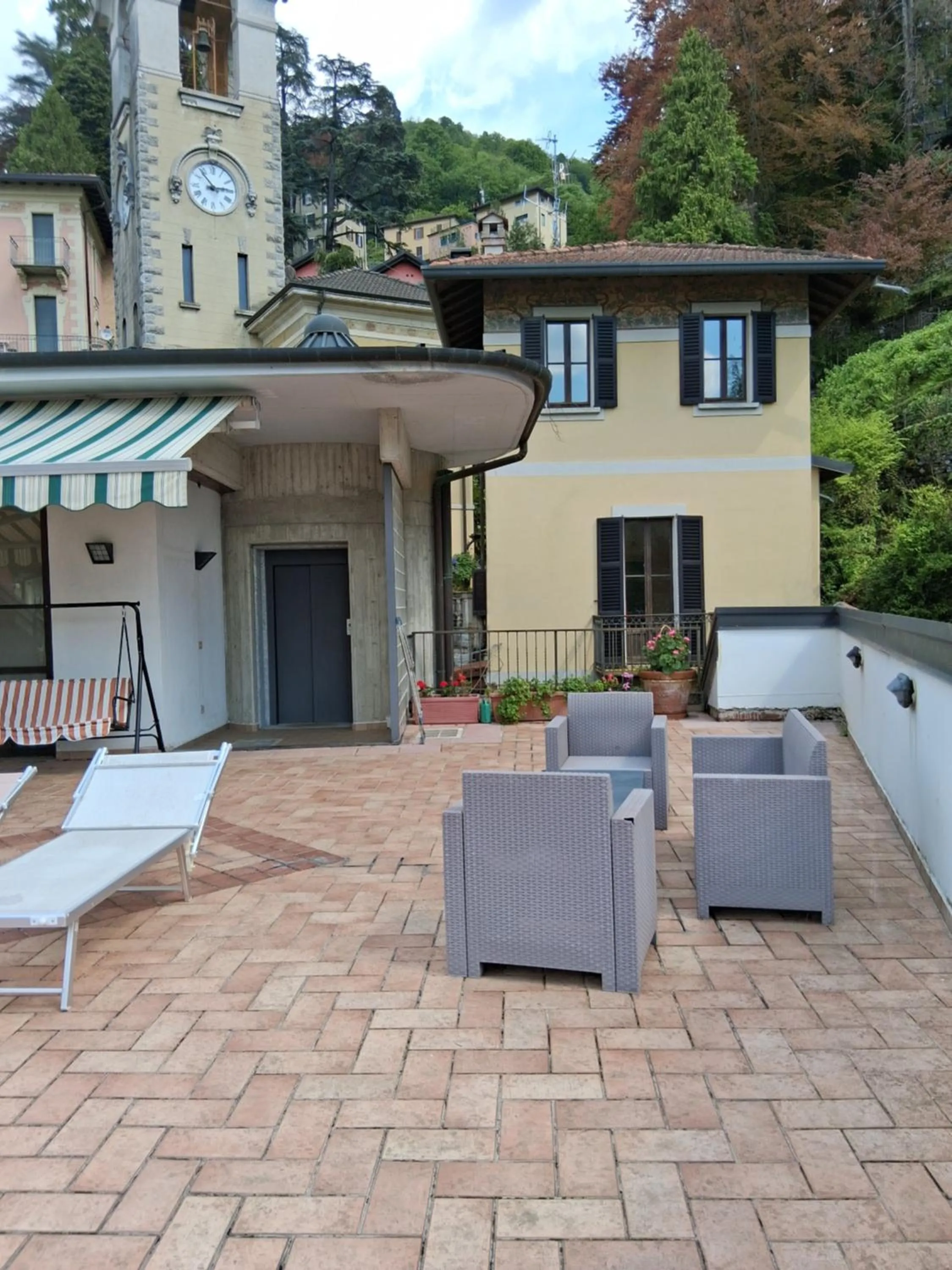 Balcony/Terrace in Hotel Ristorante Vapore
