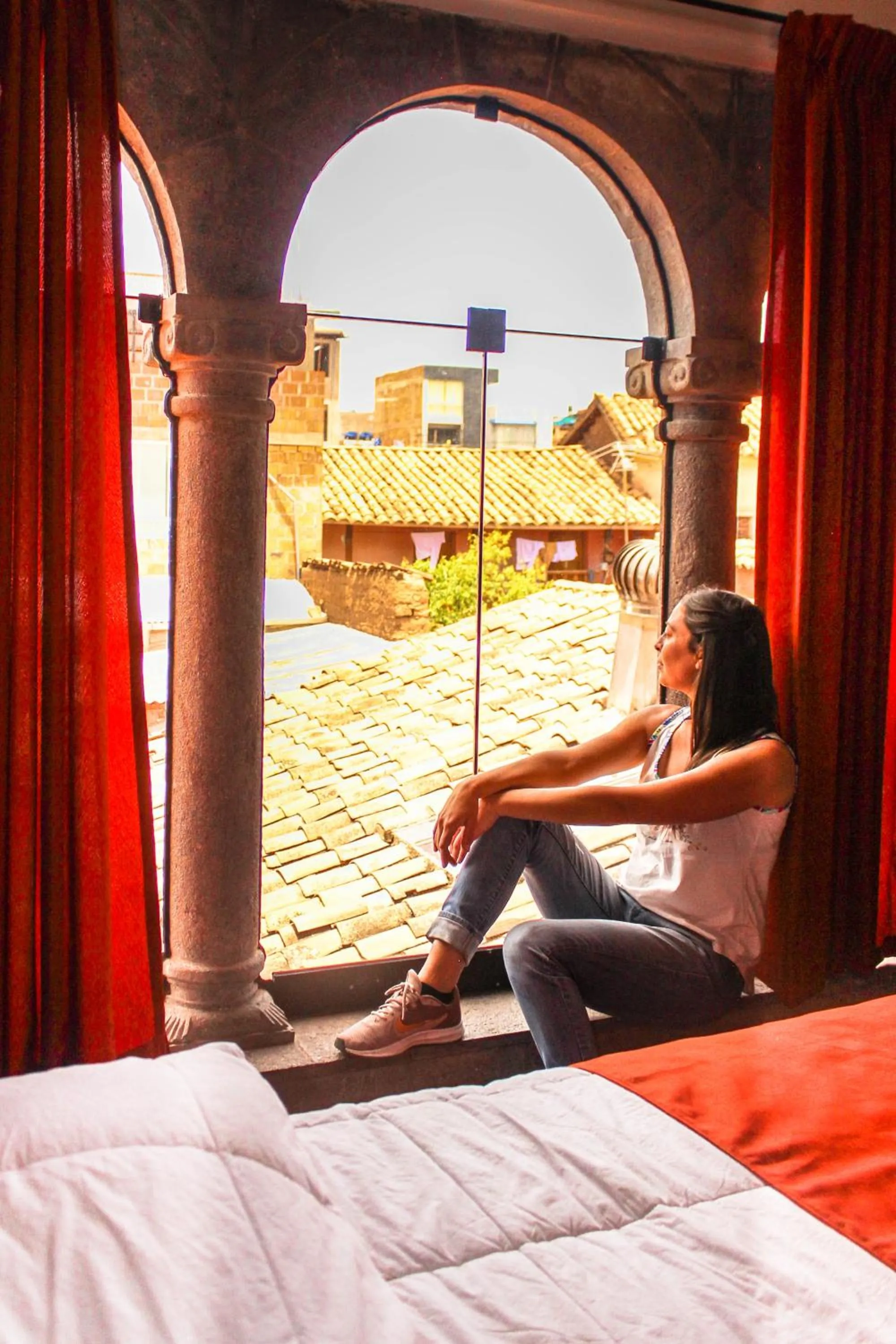 Bed in Fuente de Agua Hotel