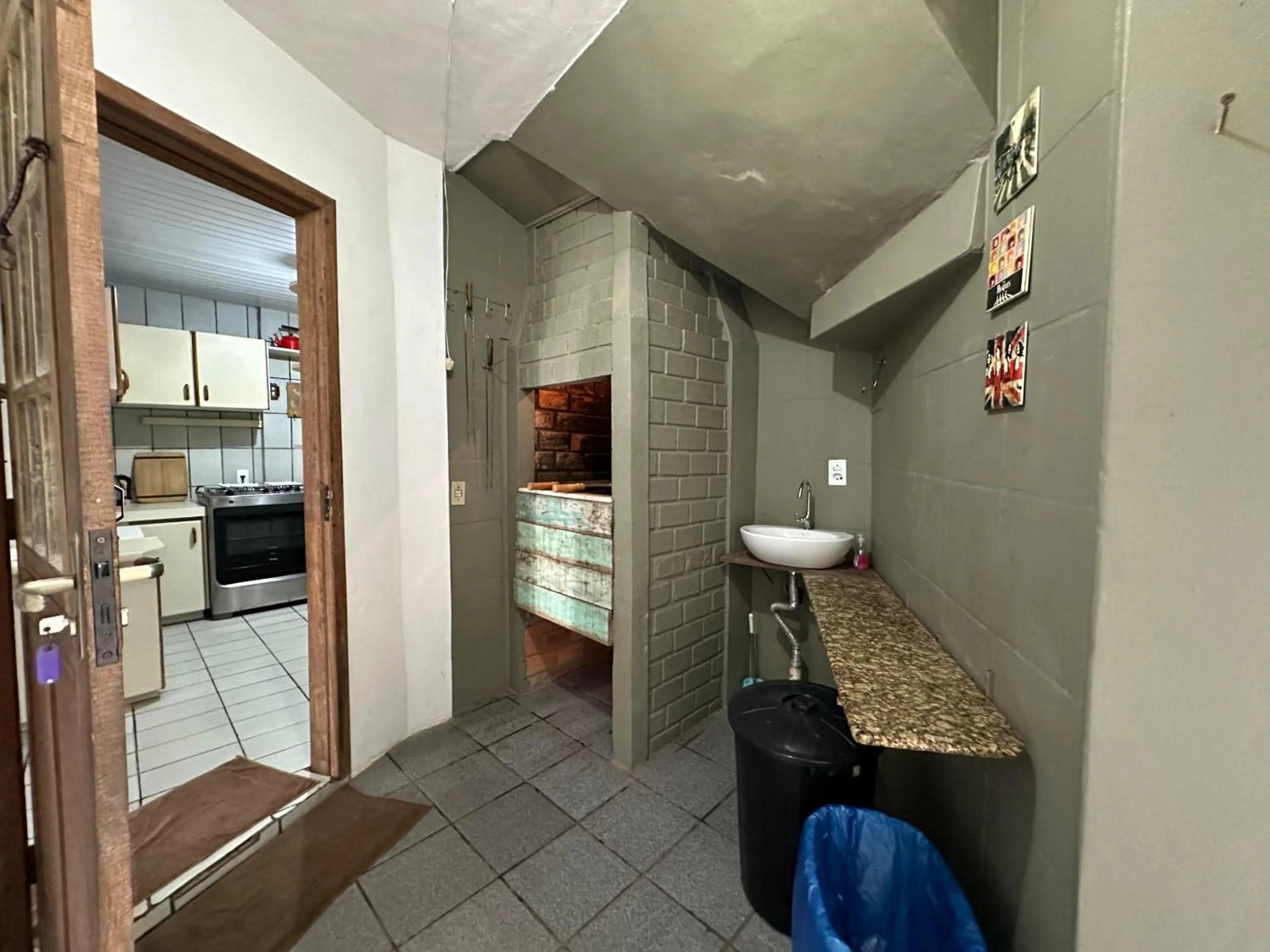 BBQ facilities in Casa Rústica