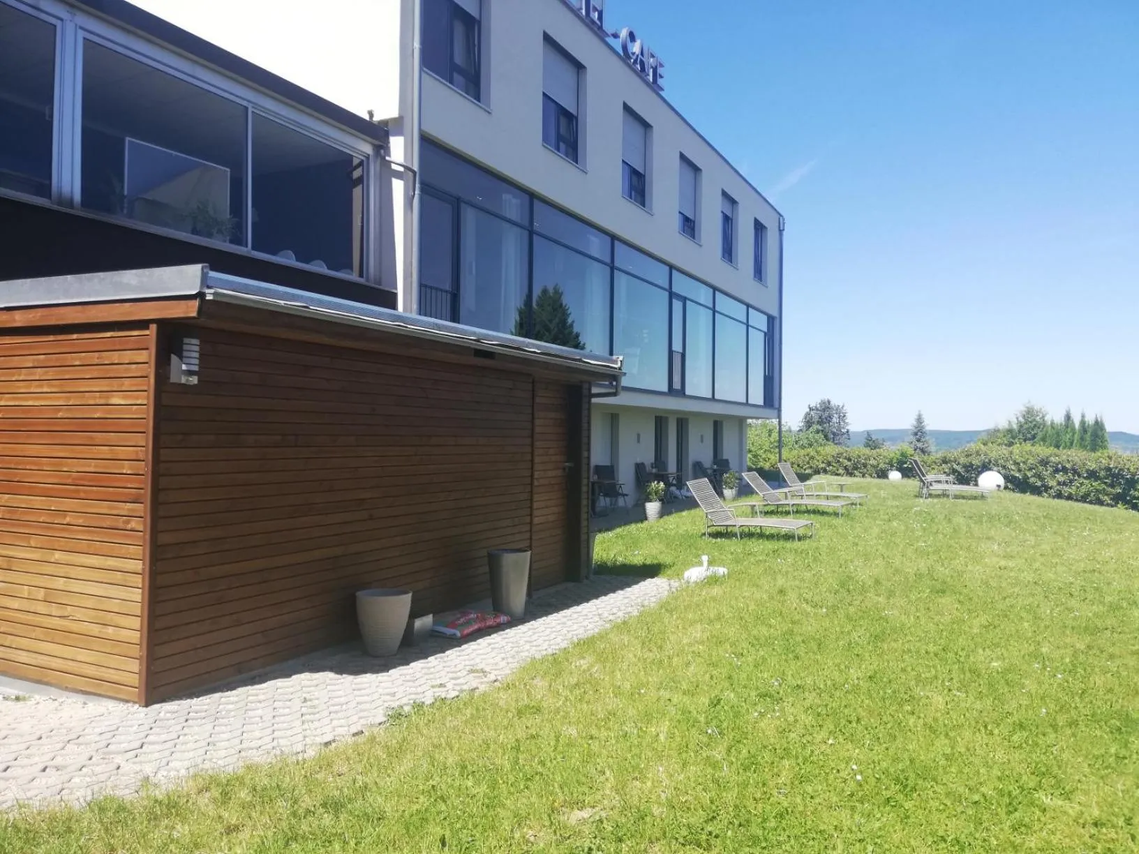 Garden in Das Bergschlösschen