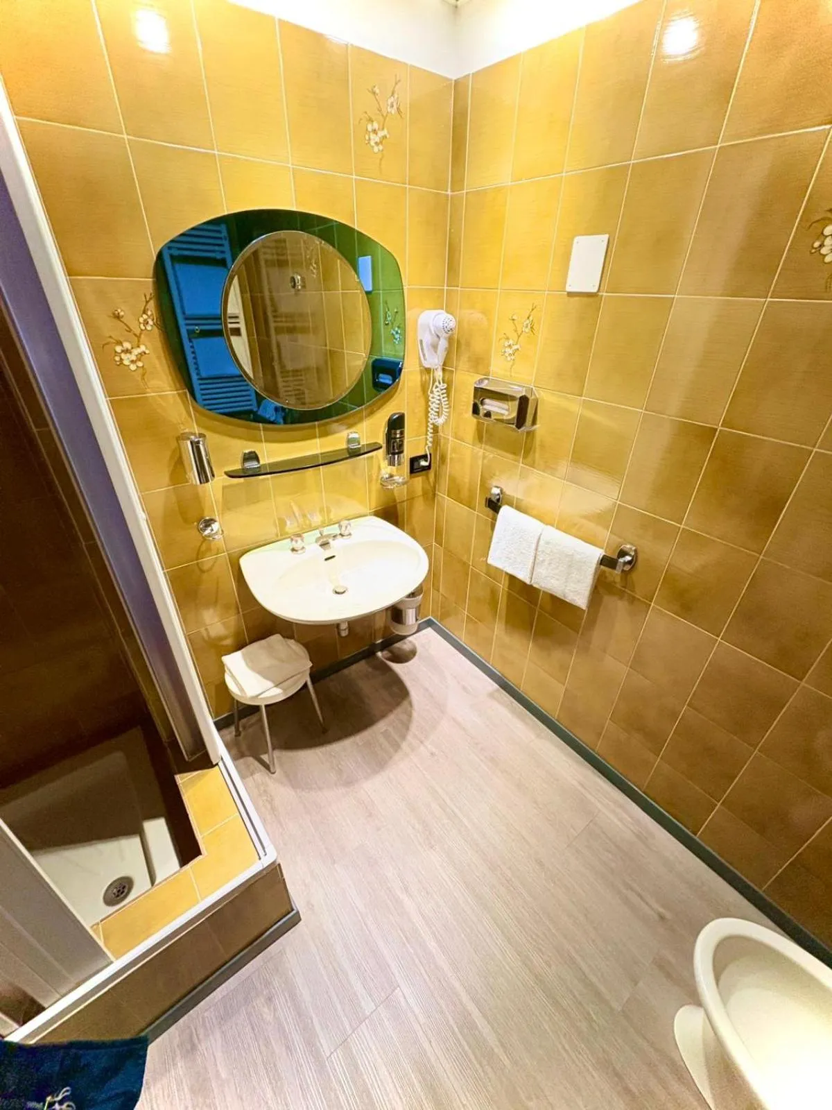 Shower in Hotel Verri