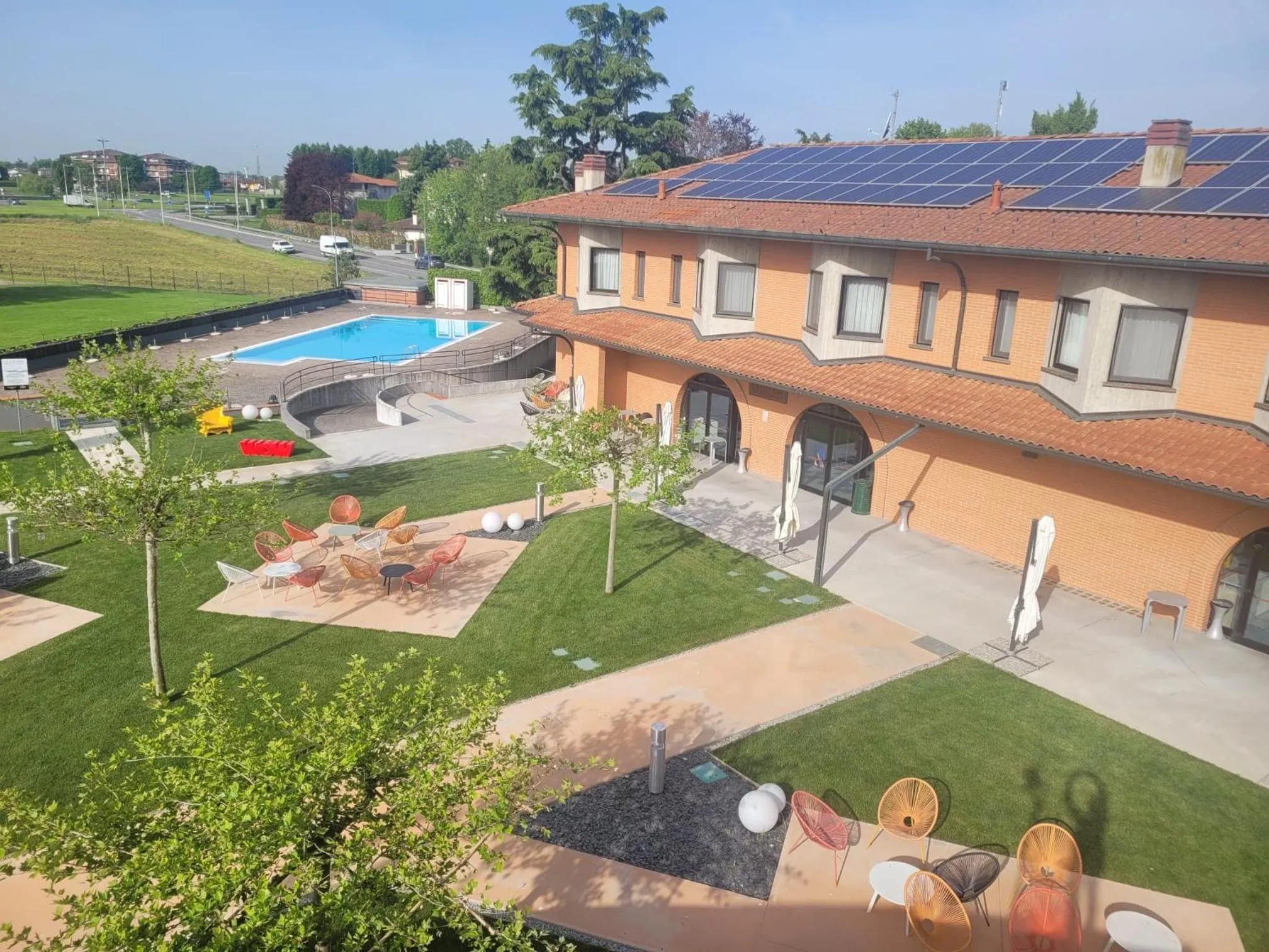 Garden in Hotel Verri