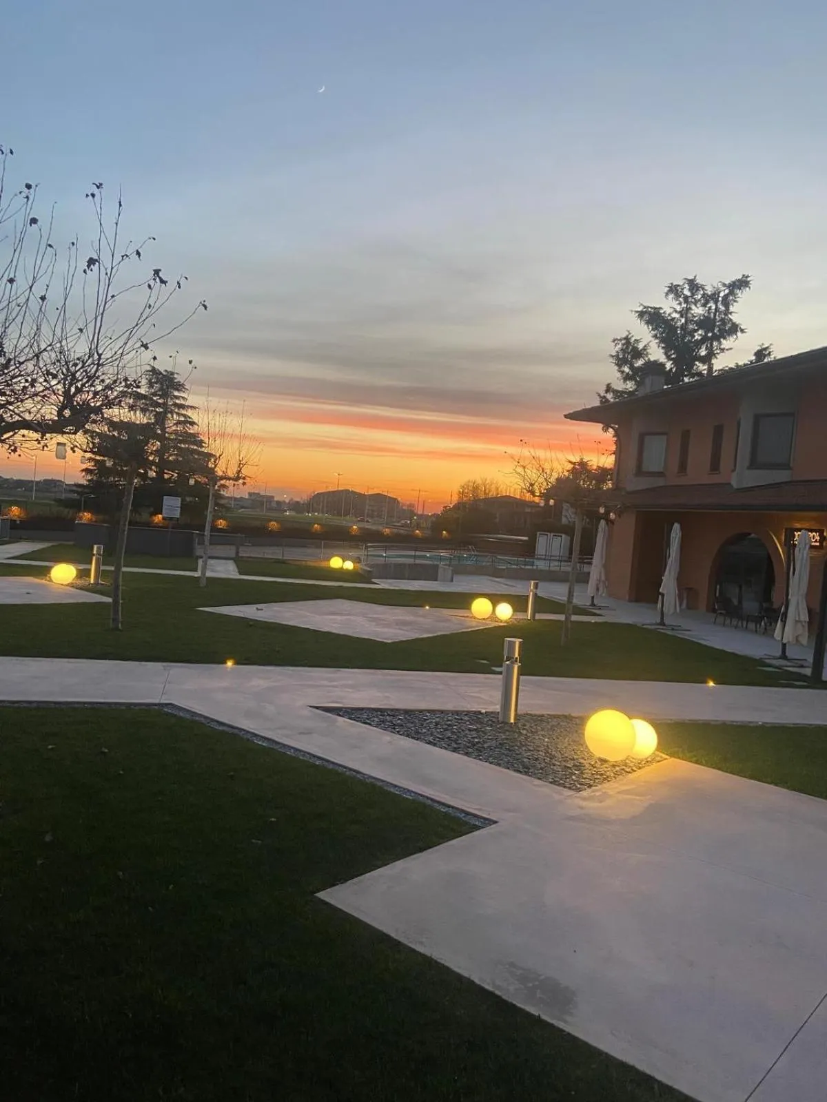 Garden in Hotel Verri