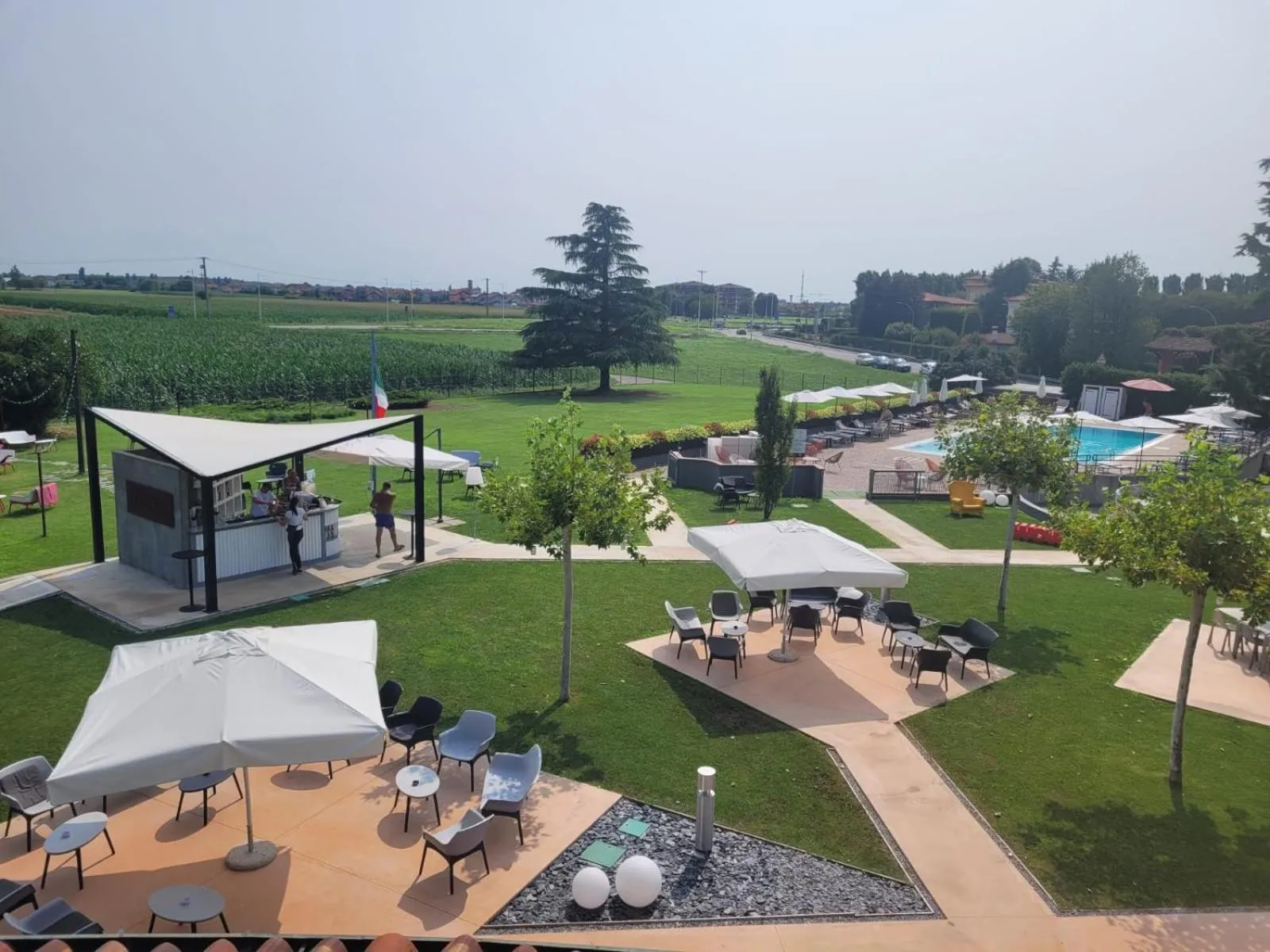 Garden in Hotel Verri