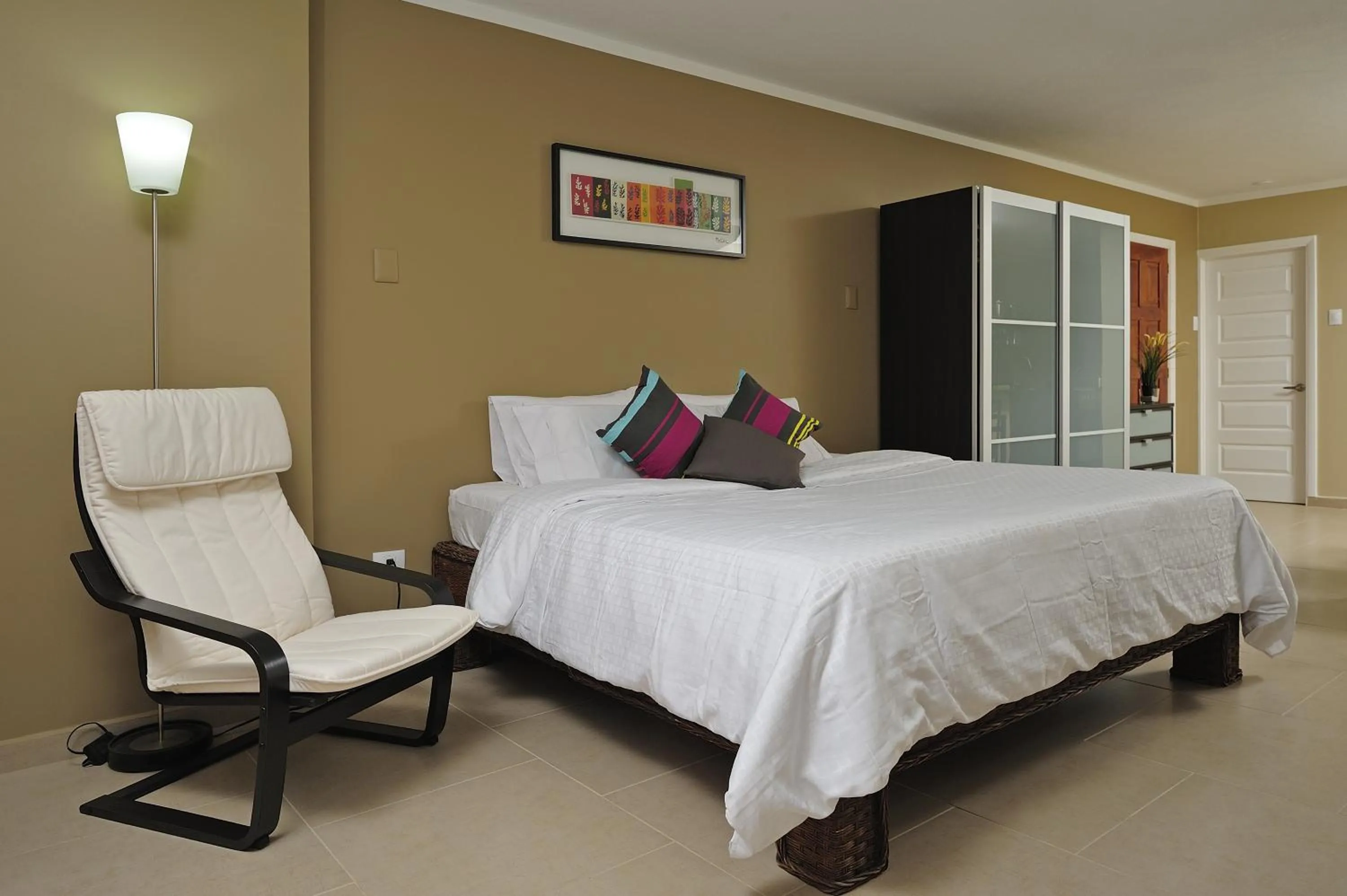 Photo of the whole room, Bed in Eden Beach Resort - Bonaire
