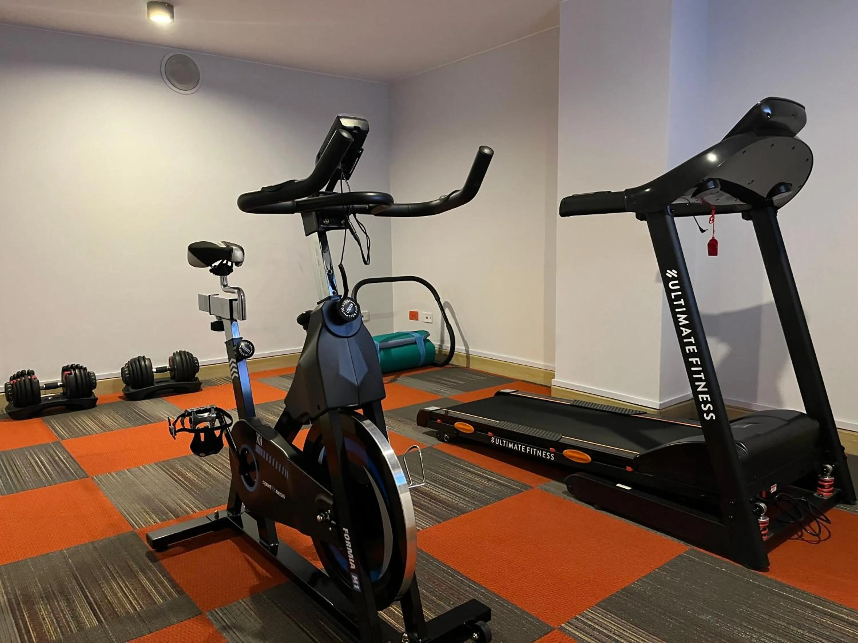 Fitness centre/facilities in Hotel Parque 97