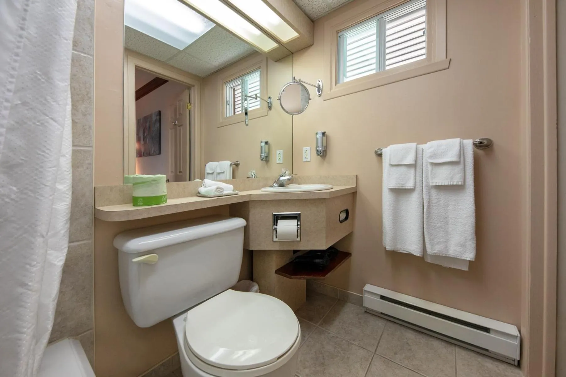 Bathroom in Hotel Plante