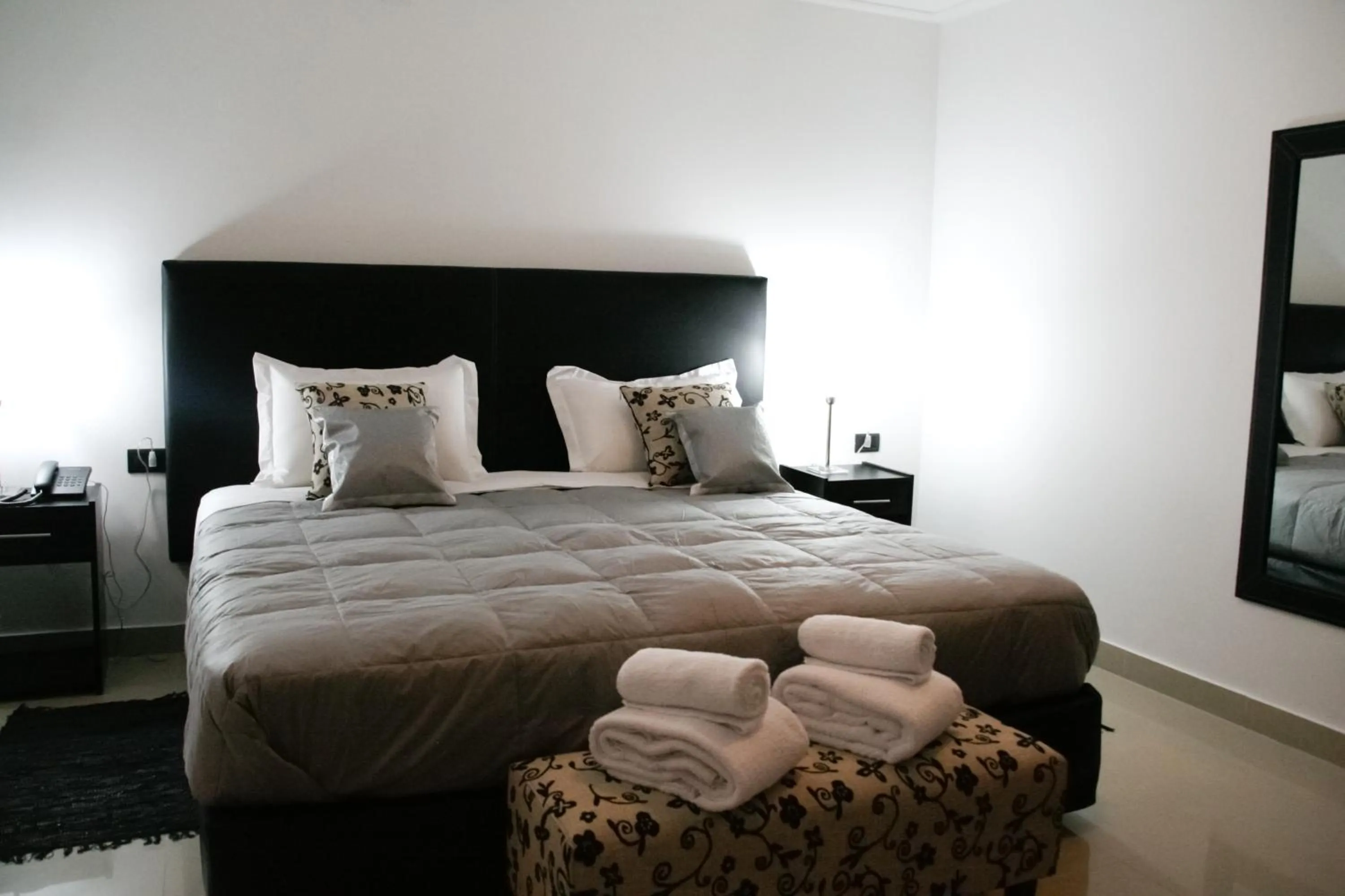 Bed in Hotel Solar Norte