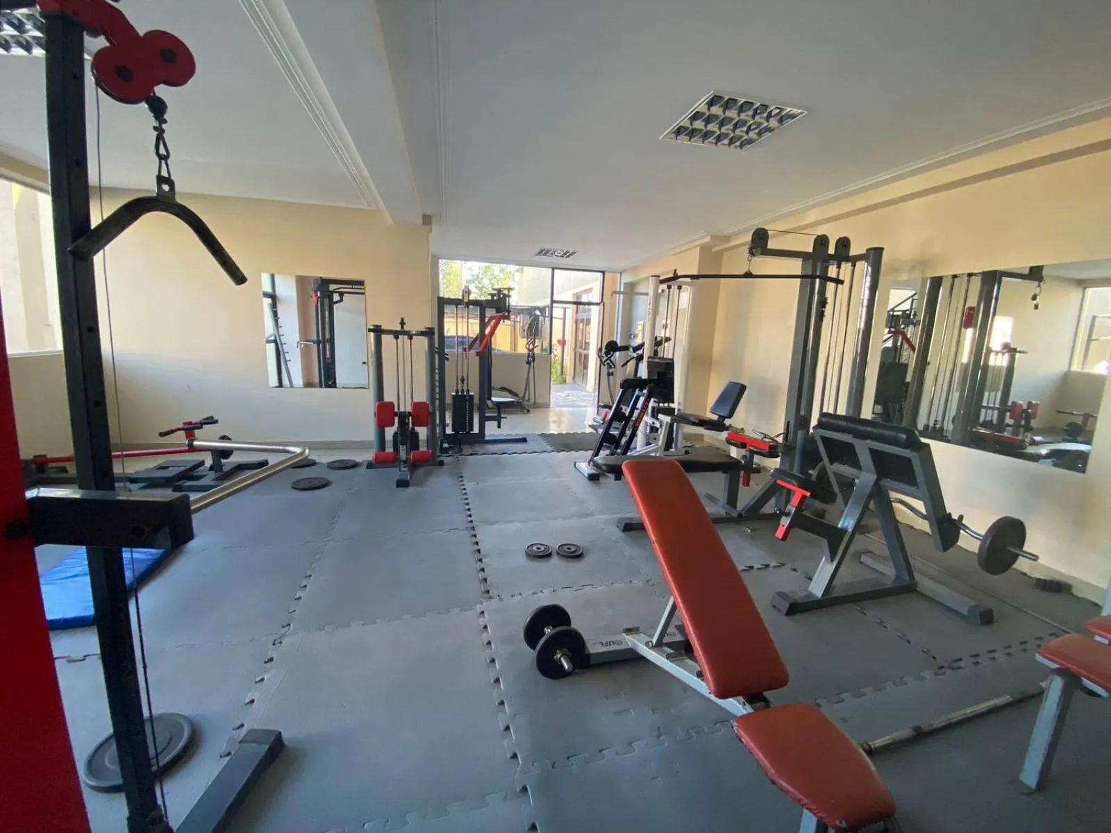 Fitness centre/facilities in Hotel Solar Norte